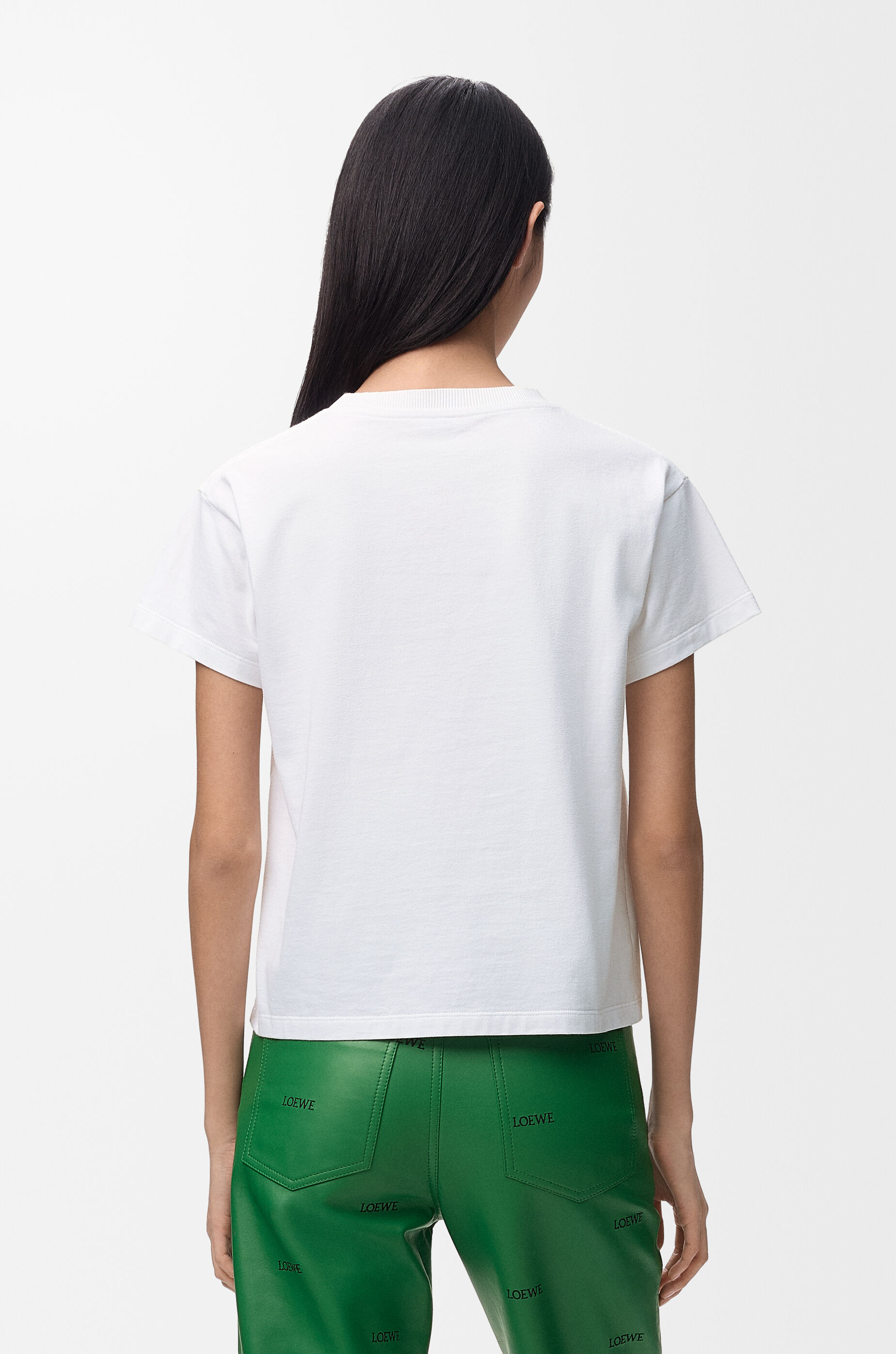 LOEWE Regular fit T-shirt in cotton White