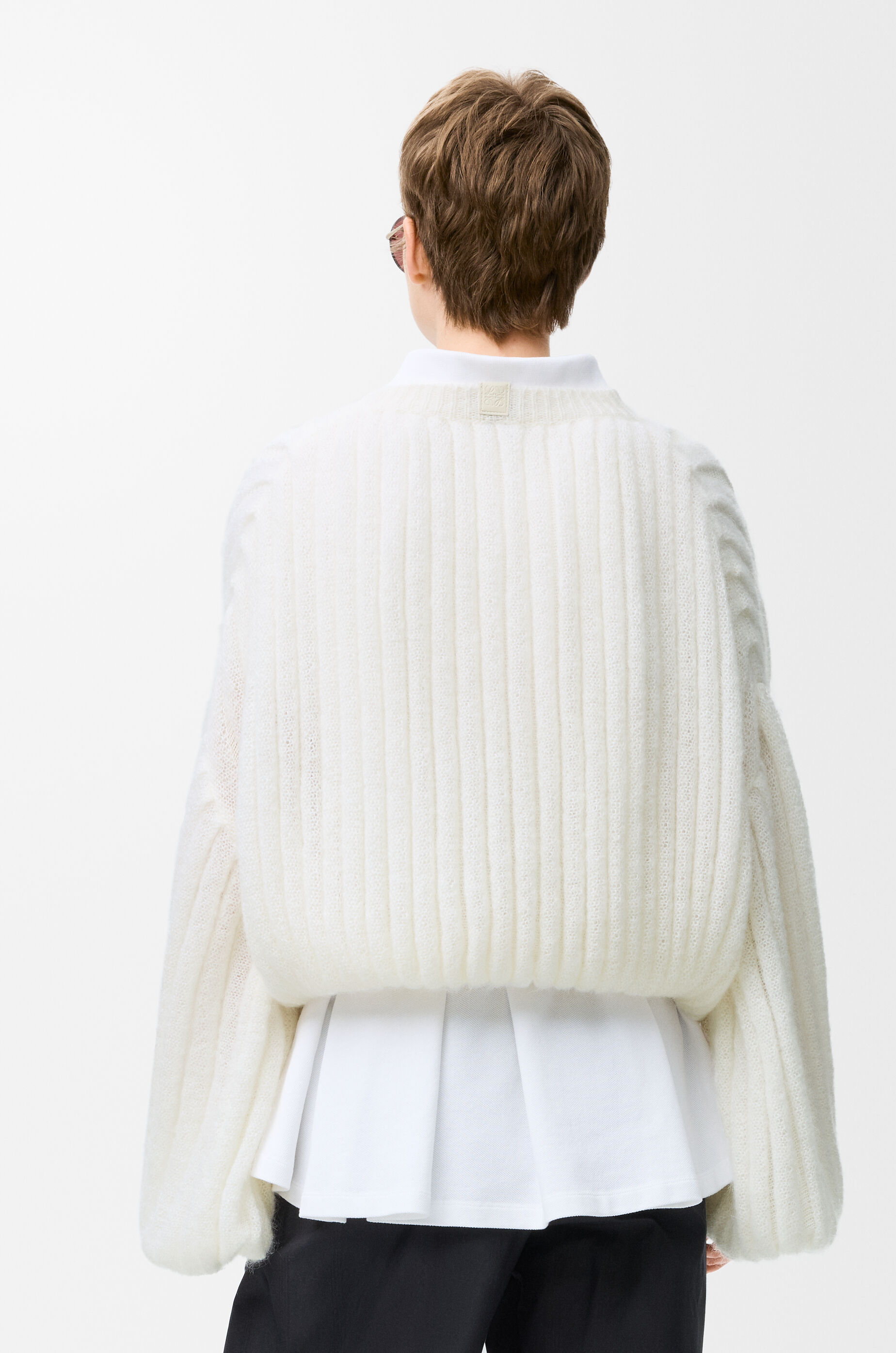 LOEWE Sweater in mohair blend White