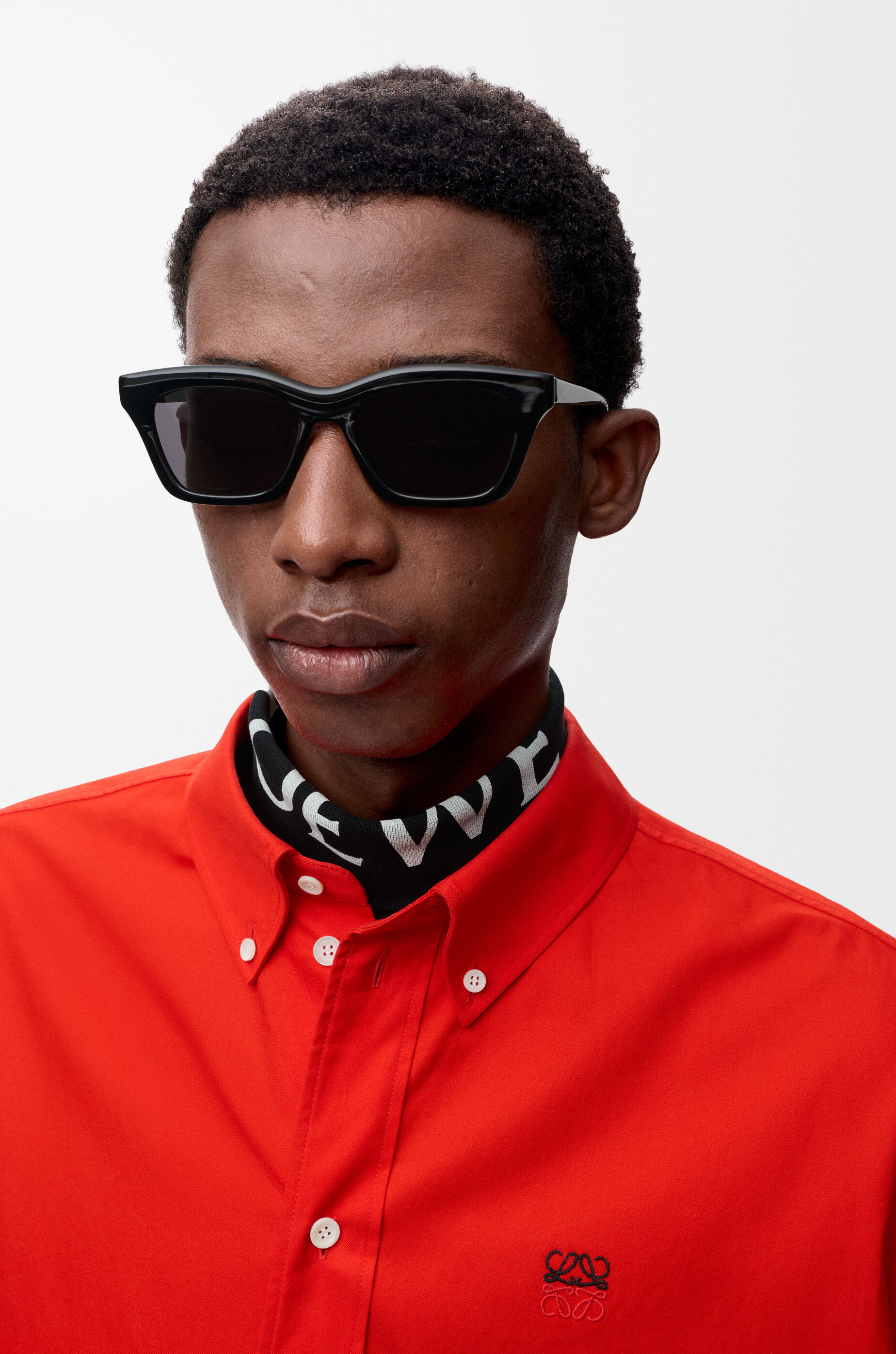 LOEWE Sigma Slim sunglasses Black