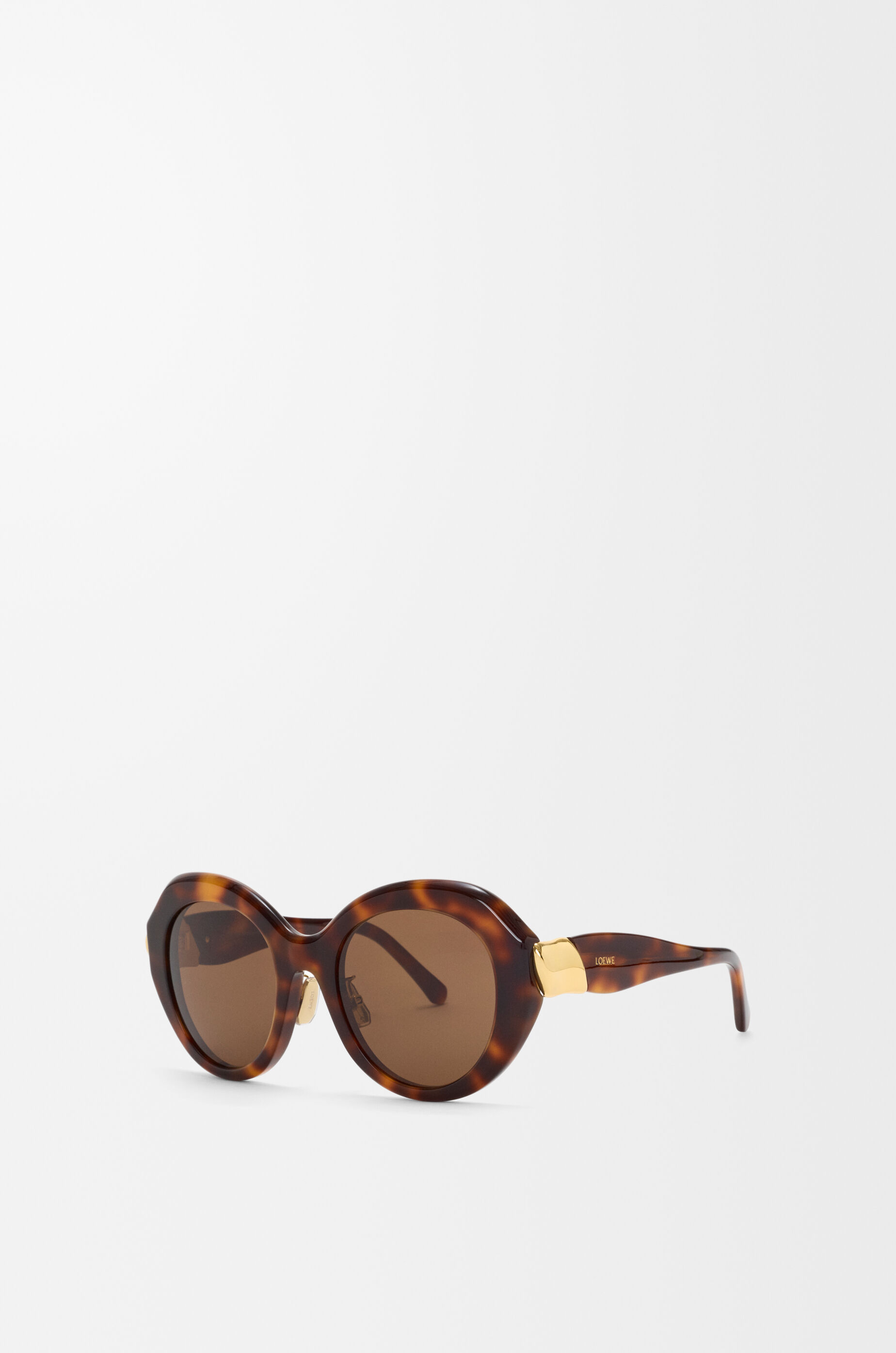 LOEWE Coil Butterfly sunglasses Havana