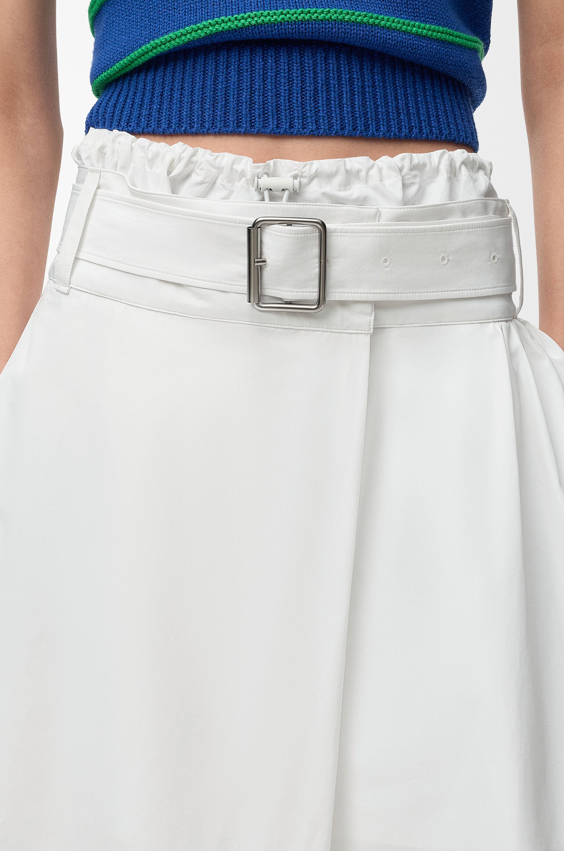 LOEWE Skirt in cotton White