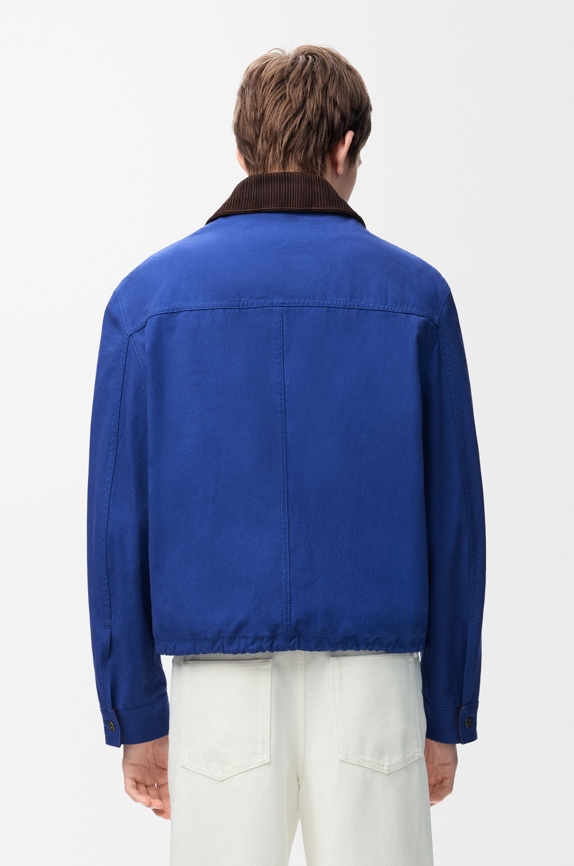 LOEWE Workwear jacket in cotton Blue