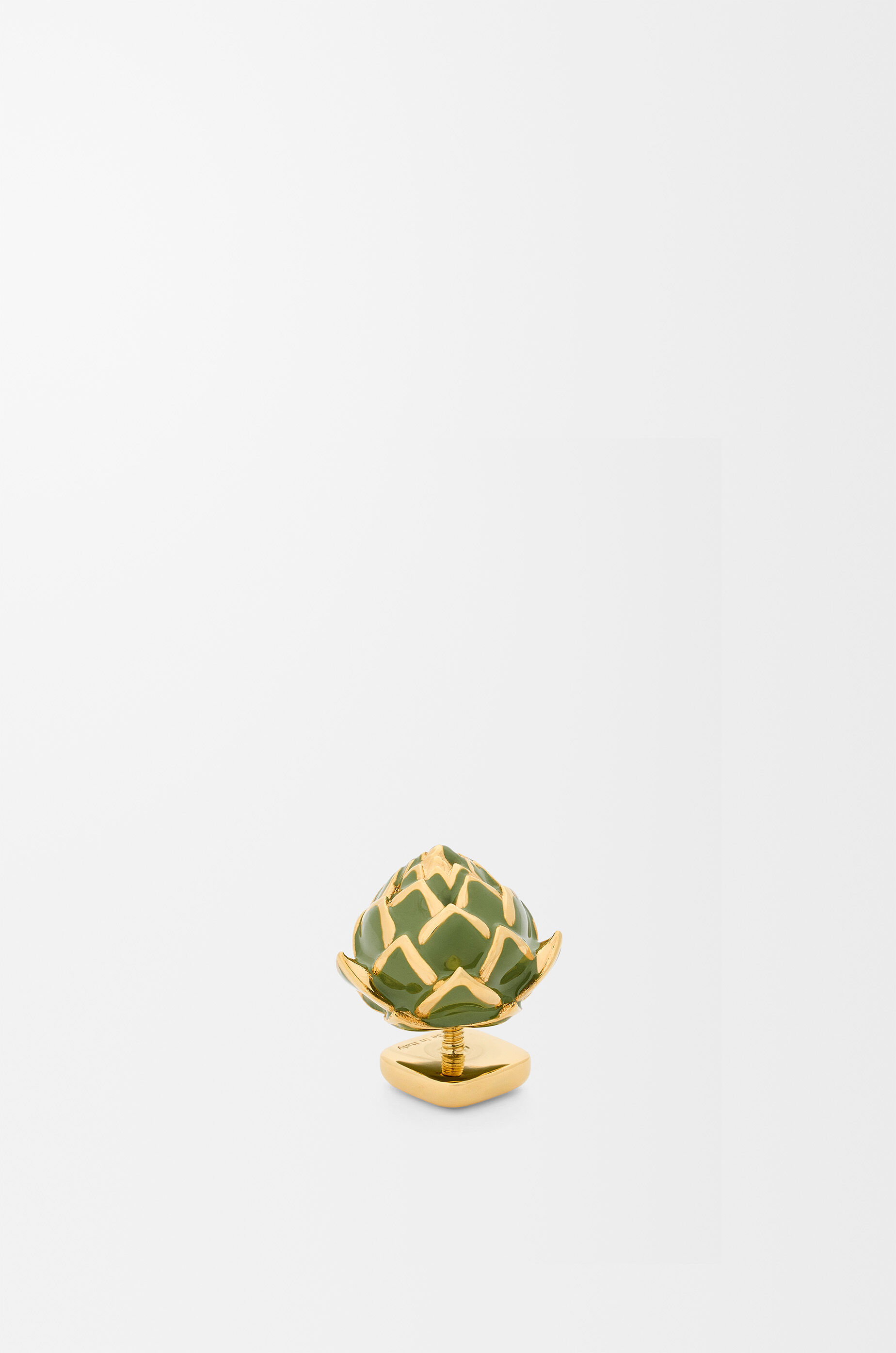 LOEWE Artichoke pin Green