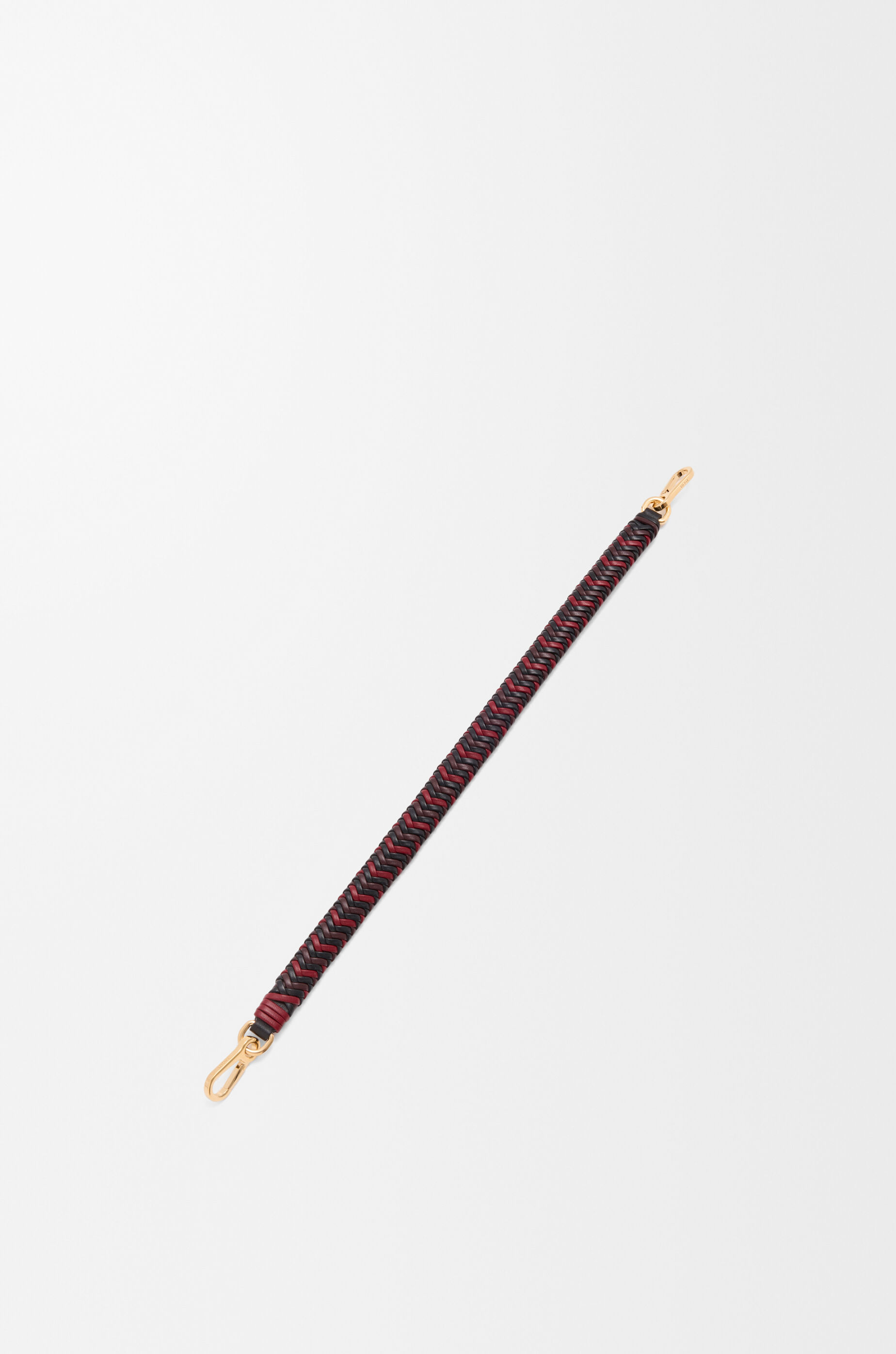 LOEWE Arrow short strap in calfskin Black/Multicolor