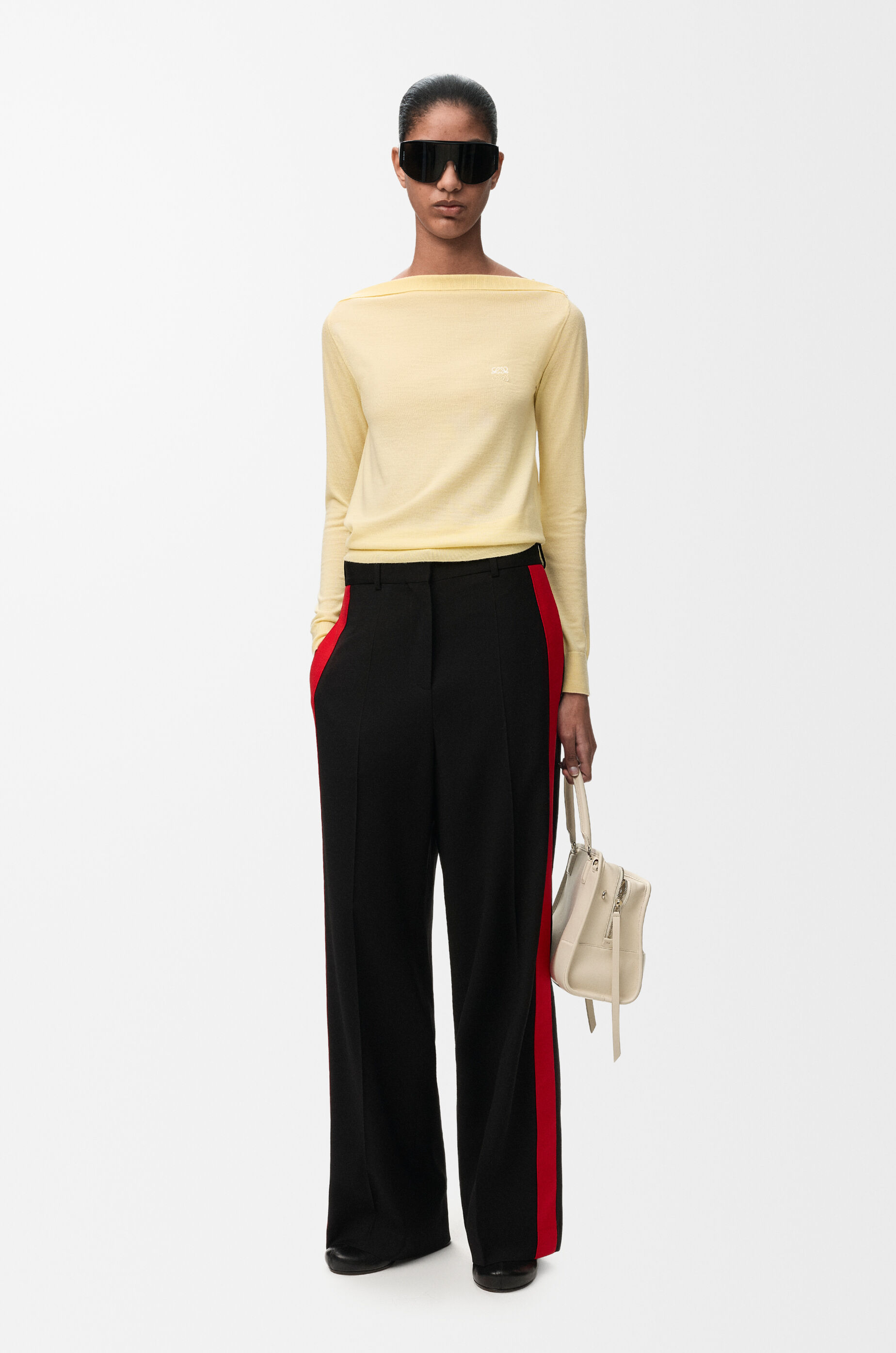 LOEWE Sweater in merino wool Light Yellow
