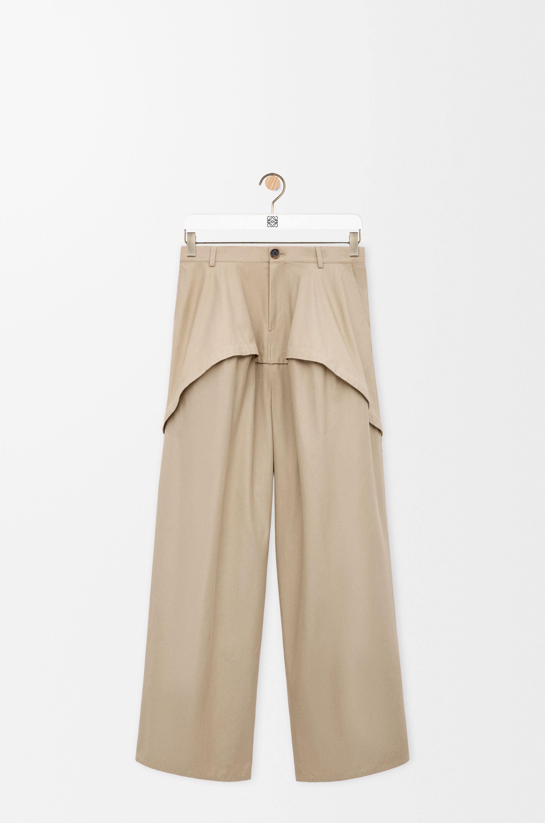 LOEWE Trousers in cotton Beige