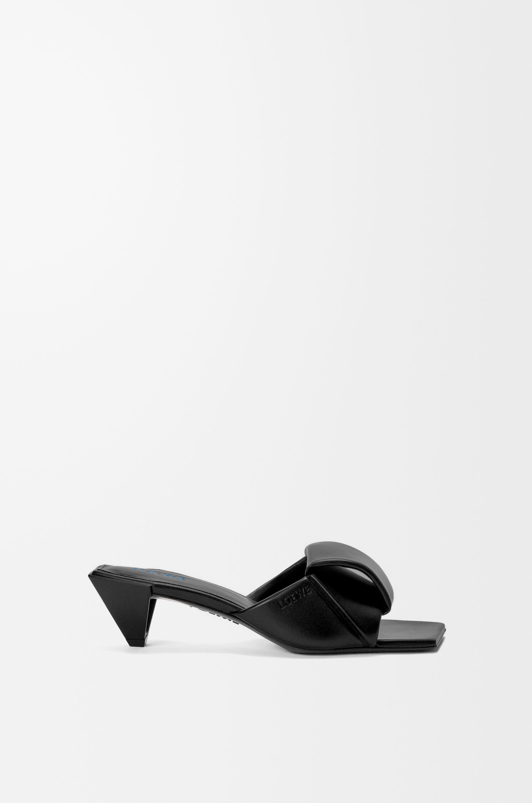 LOEWE Origami slide in lambskin Black