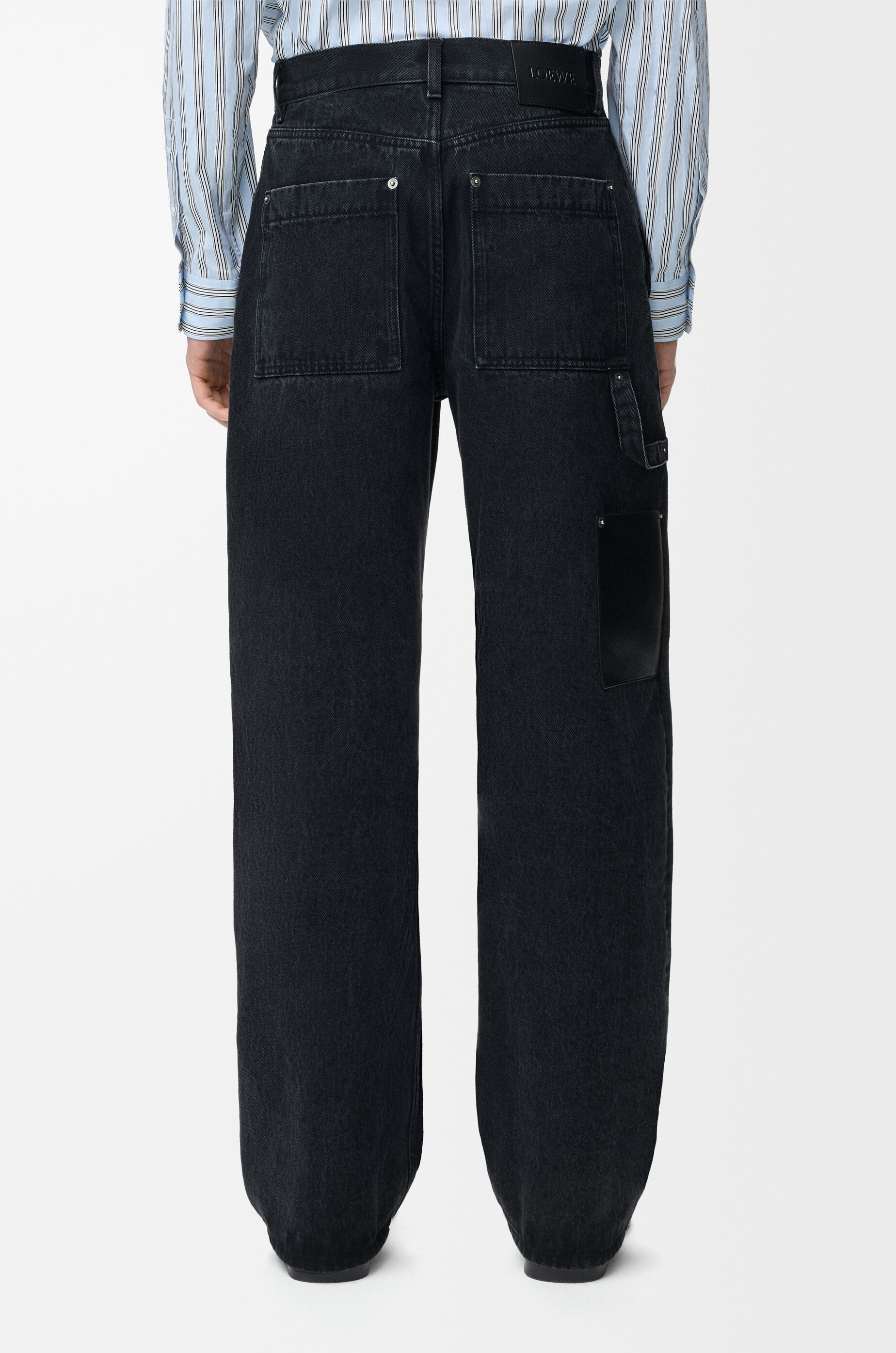 LOEWE Jeans in denim Black