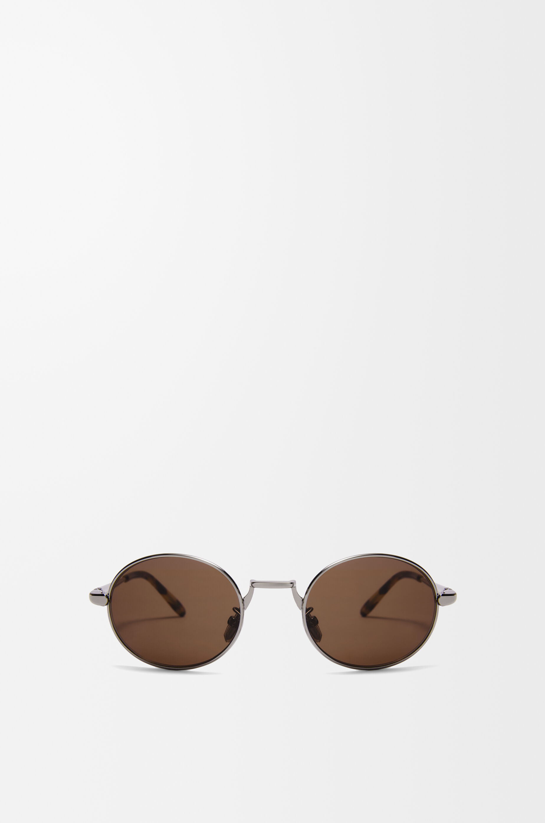 LOEWE Groove Oval sunglasses Brown Sugar