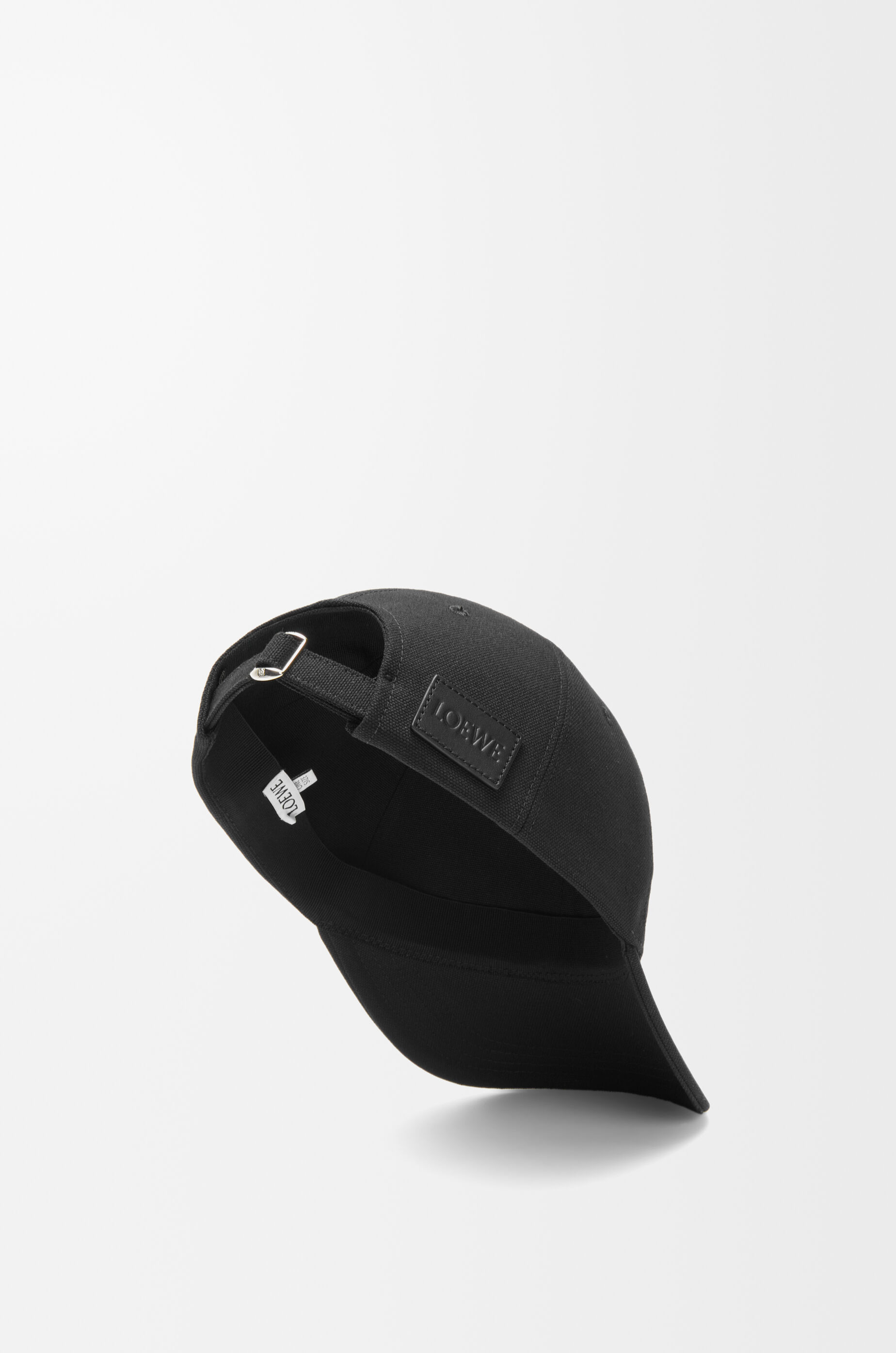 LOEWE Cap in canvas Black