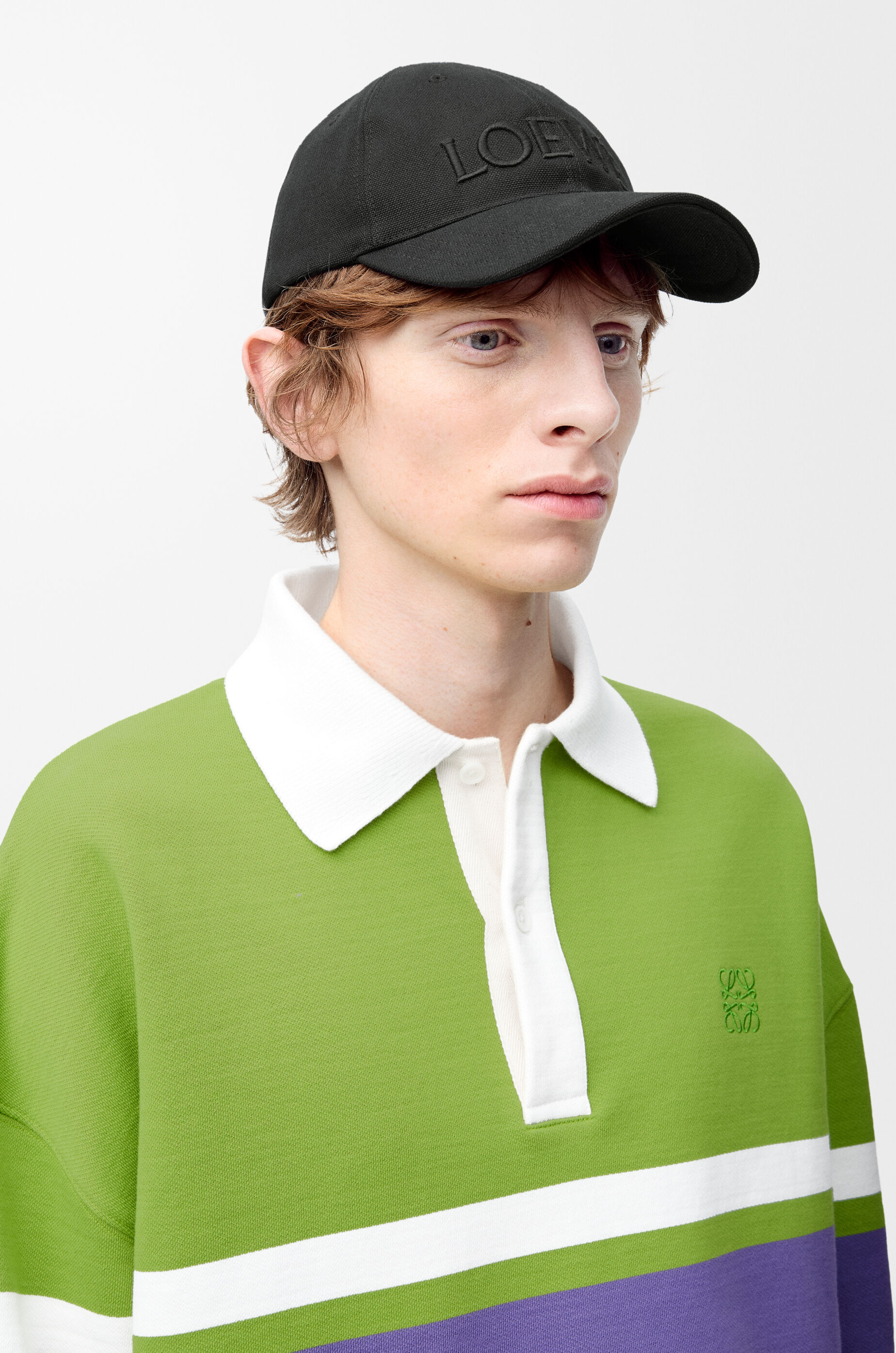 LOEWE Cap in canvas Black