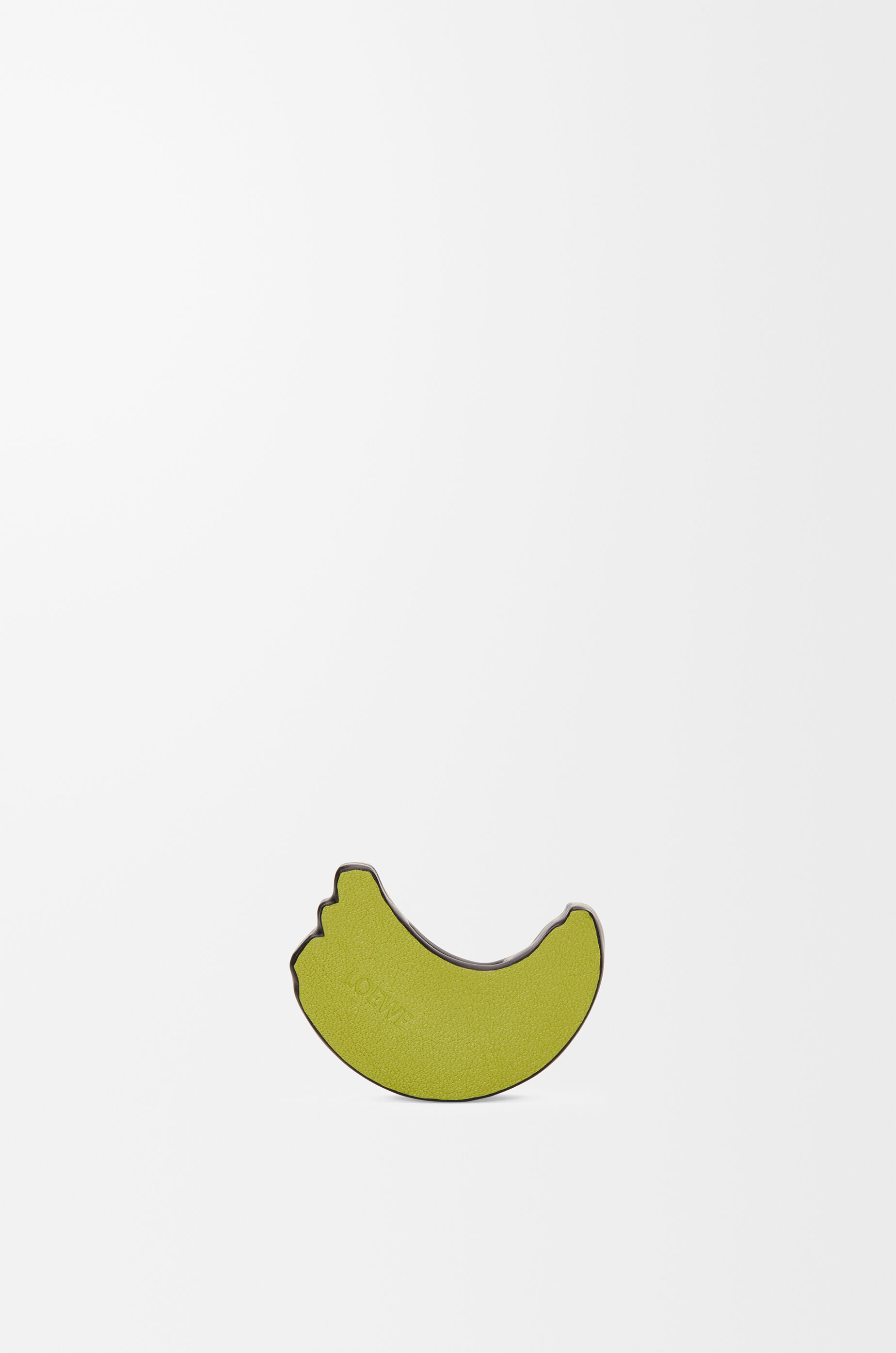 LOEWE Banana dice in classic calfskin Yellow