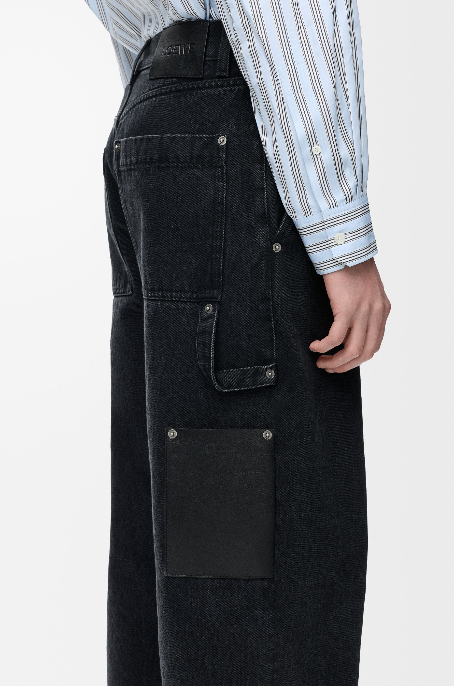 LOEWE Jeans in denim Black