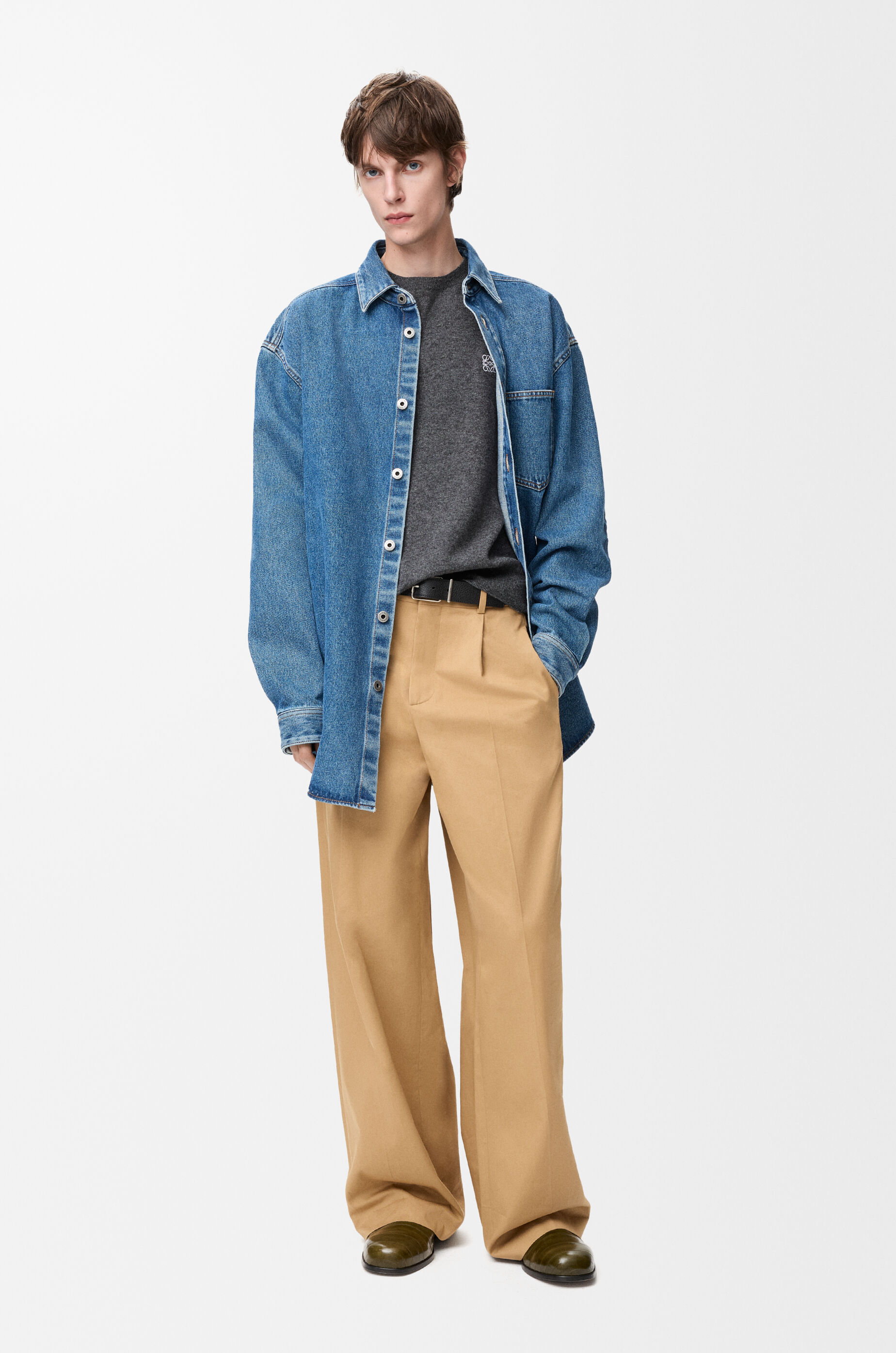 LOEWE Sweater in wool Grey