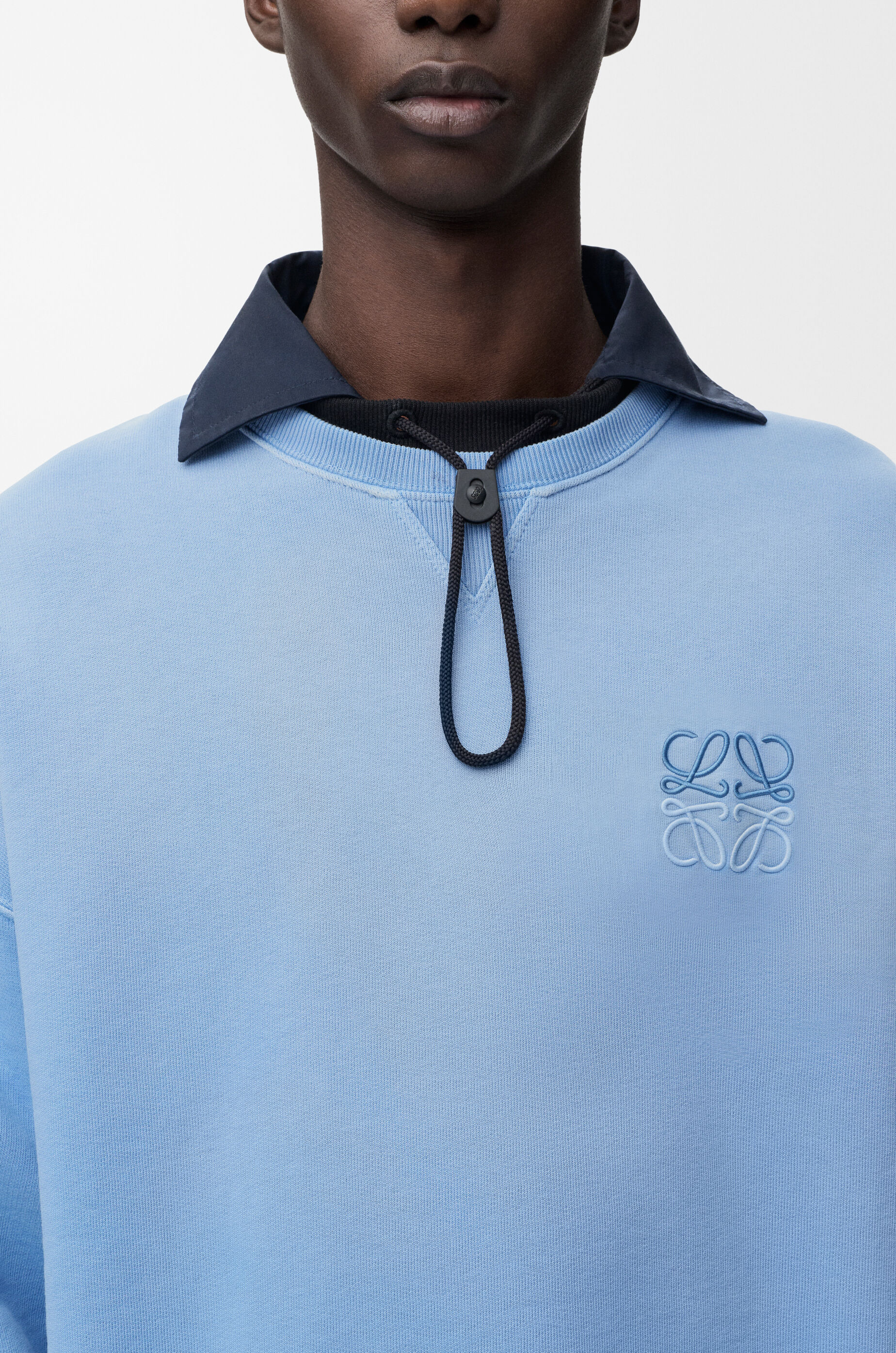 LOEWE Sweatshirt in cotton Blue