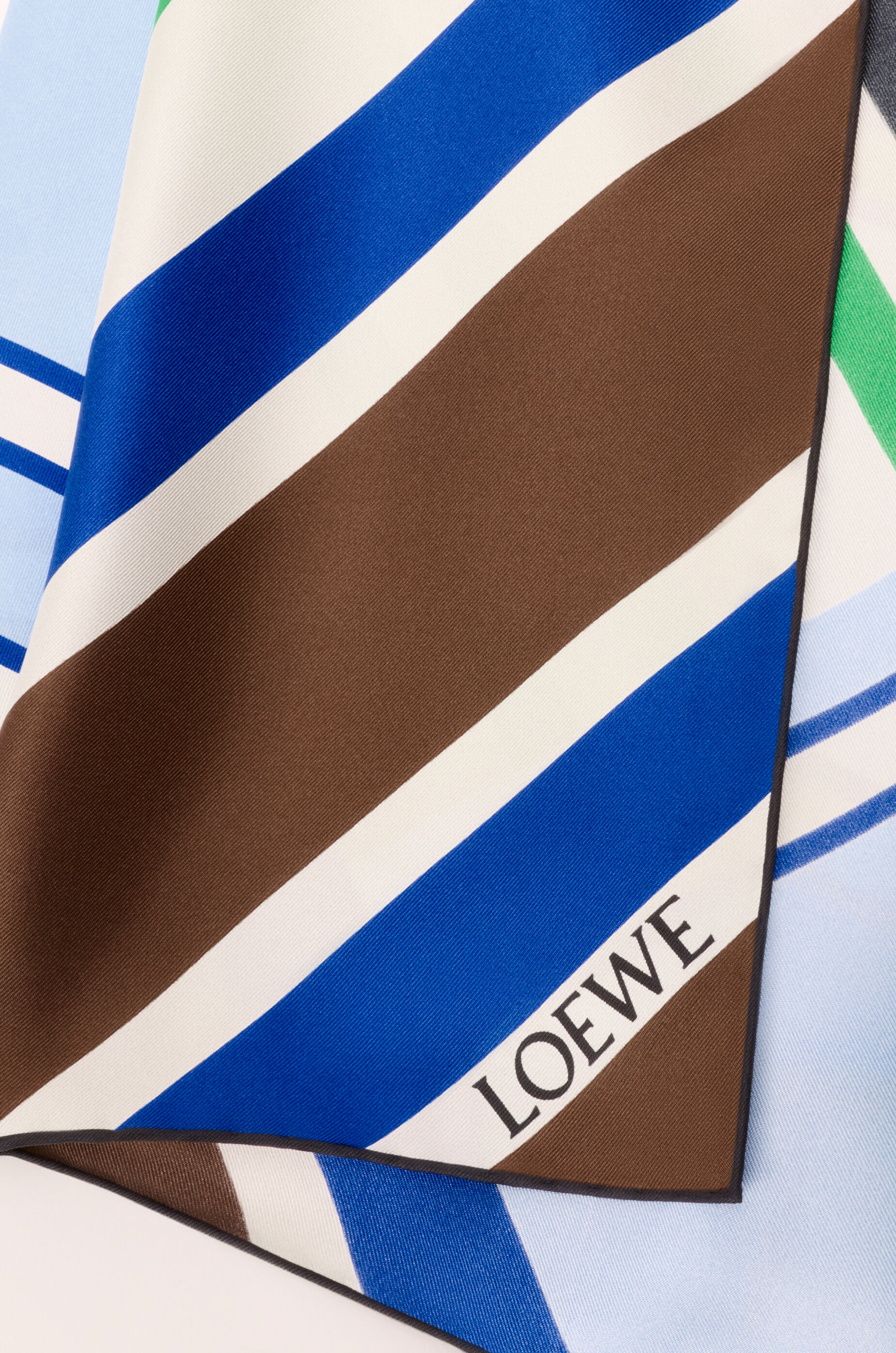 LOEWE Scarf in silk Multicolor