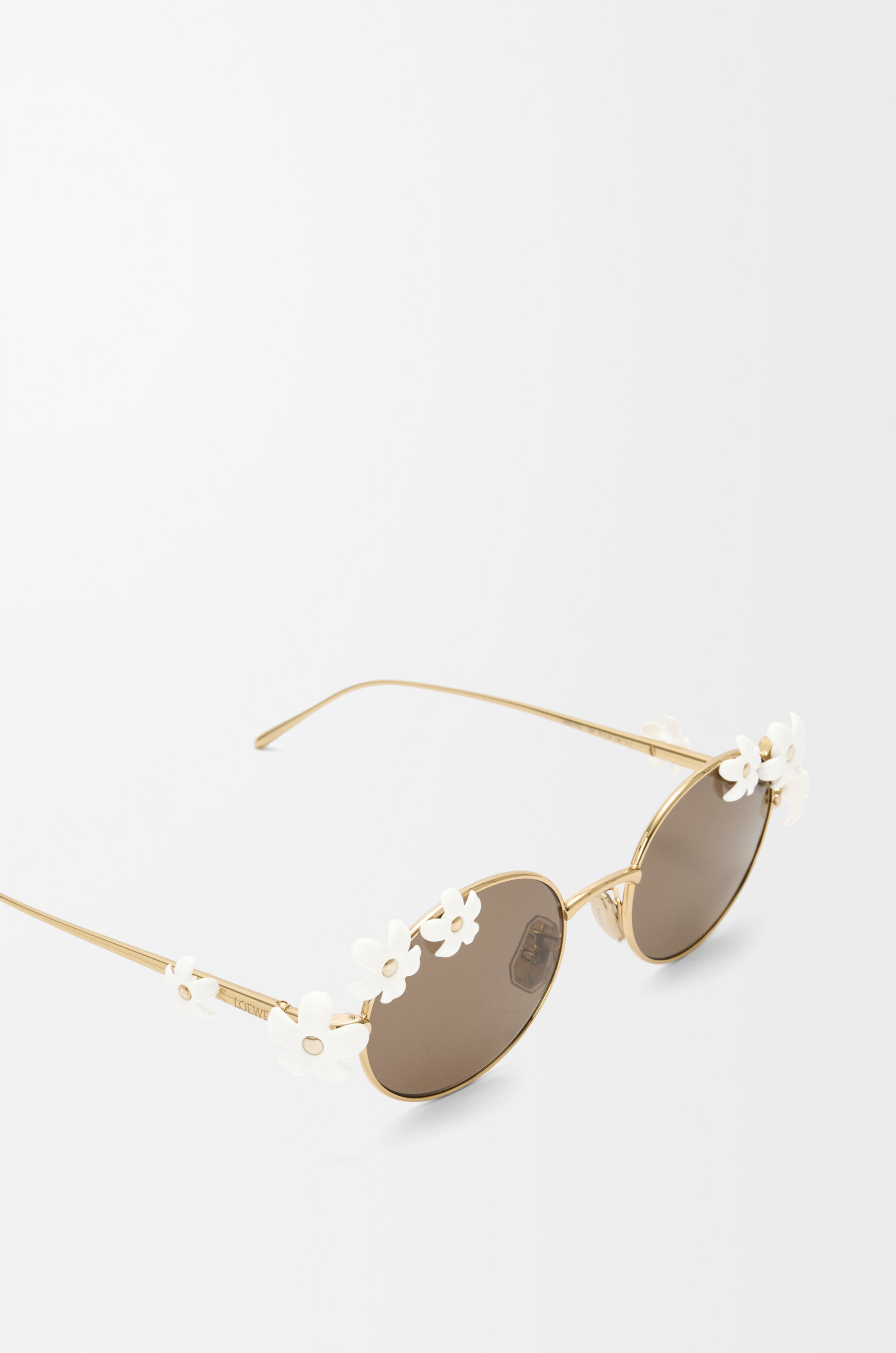 LOEWE Daisy Field sunglasses White