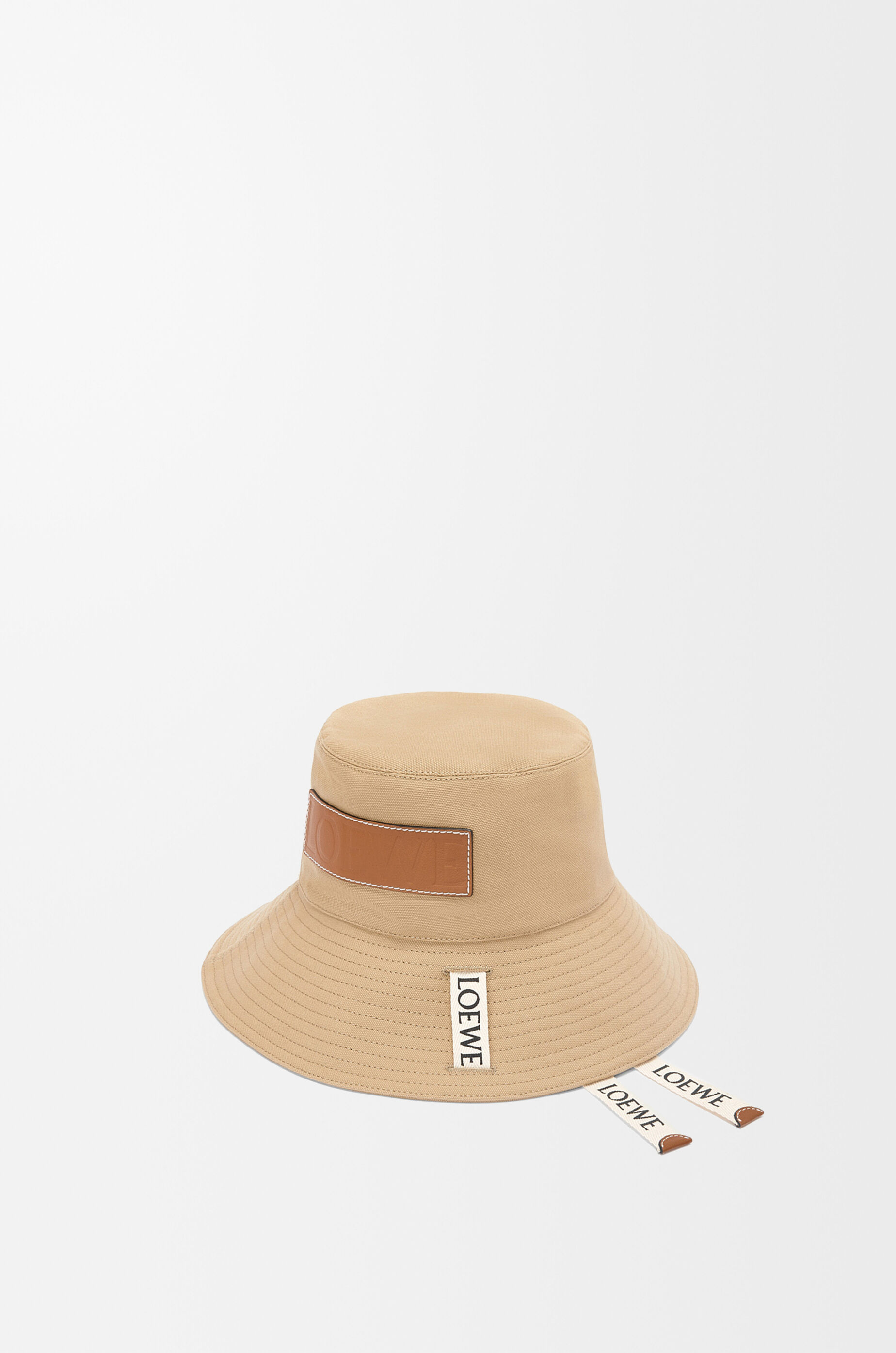 LOEWE Fisherman hat in canvas Sand