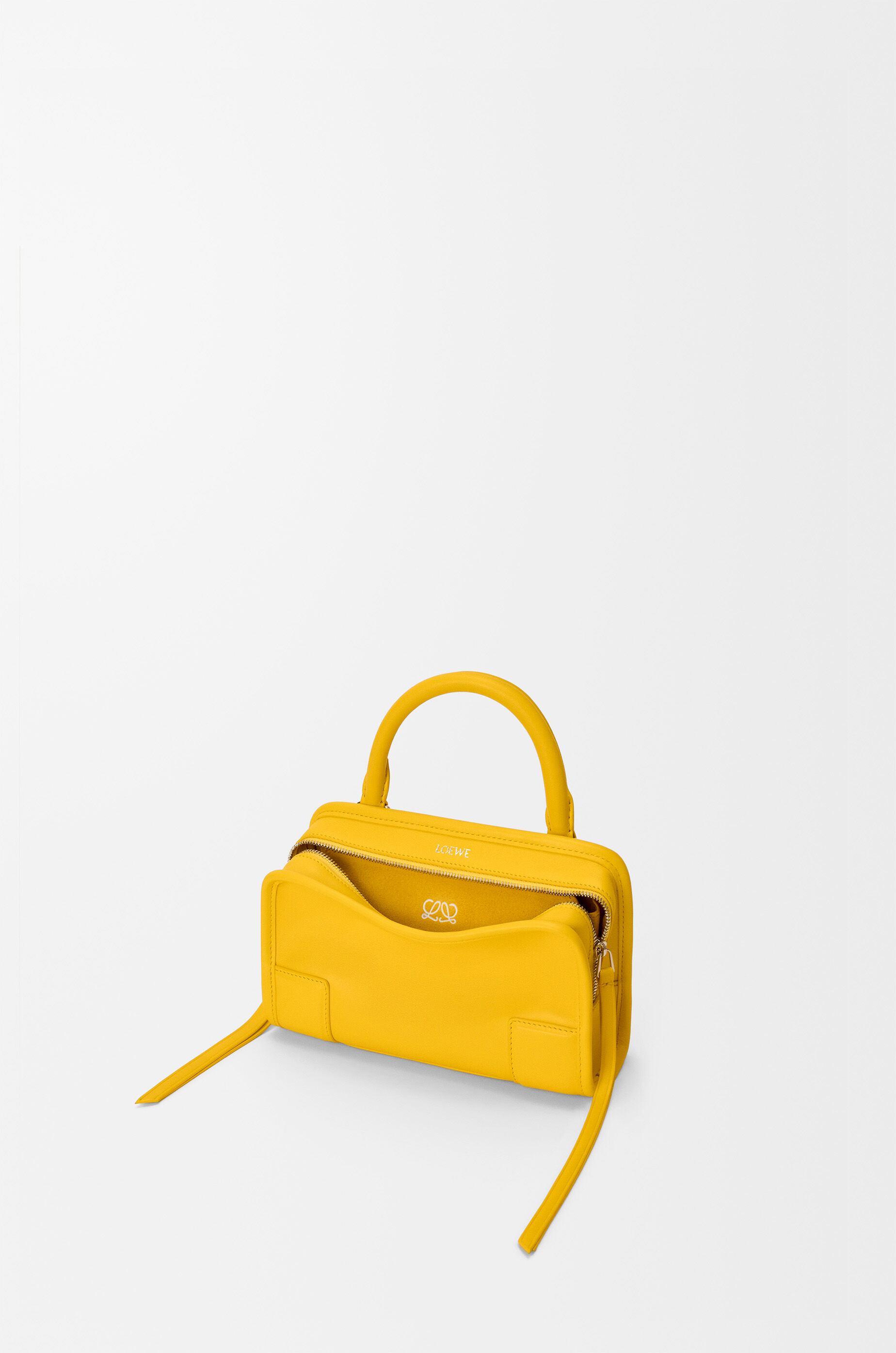 LOEWE Mini Amazona 180 bag in soft calfskin Daisy Yellow