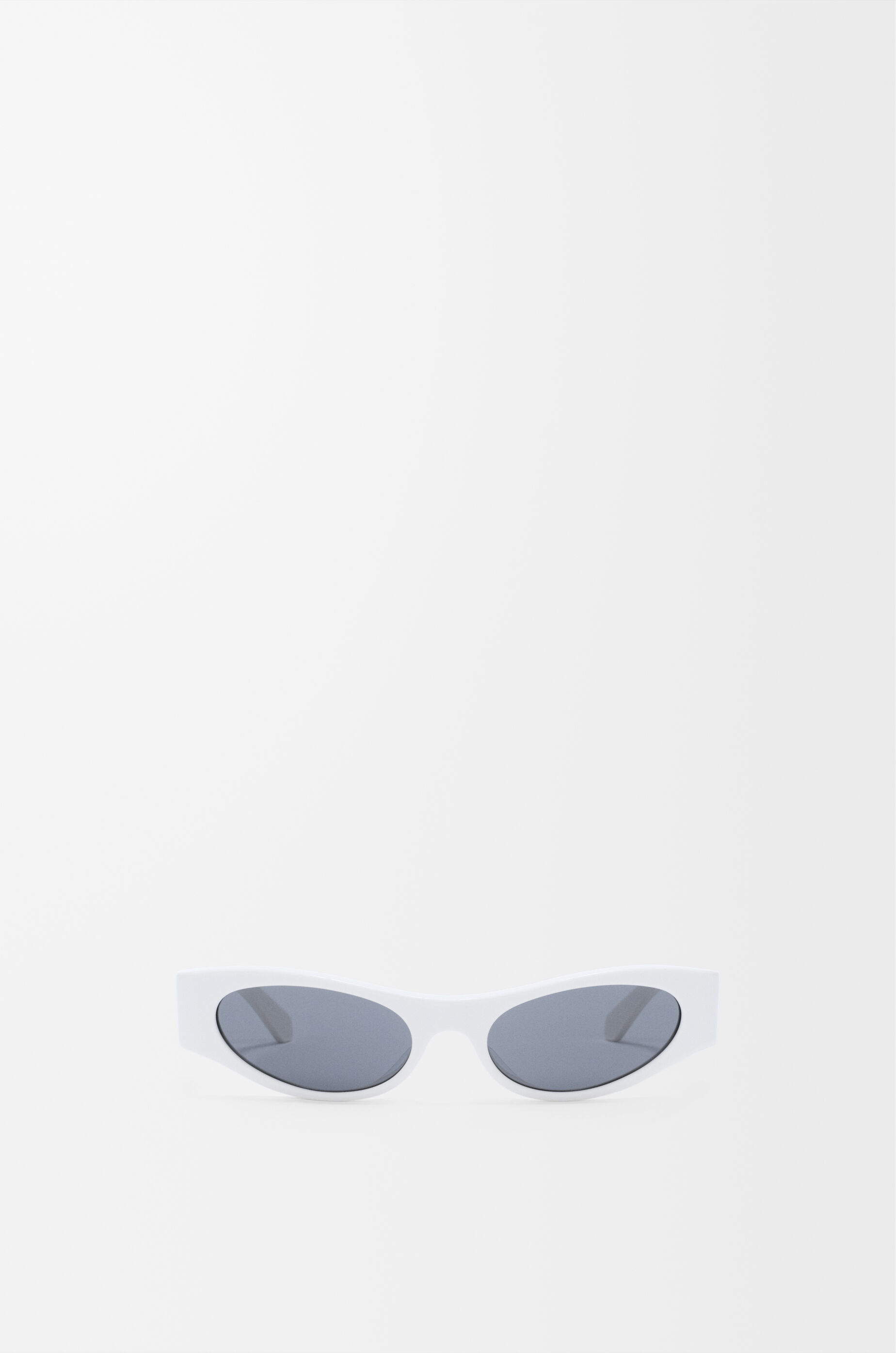 LOEWE Flash Slim Cateye sunglasses White