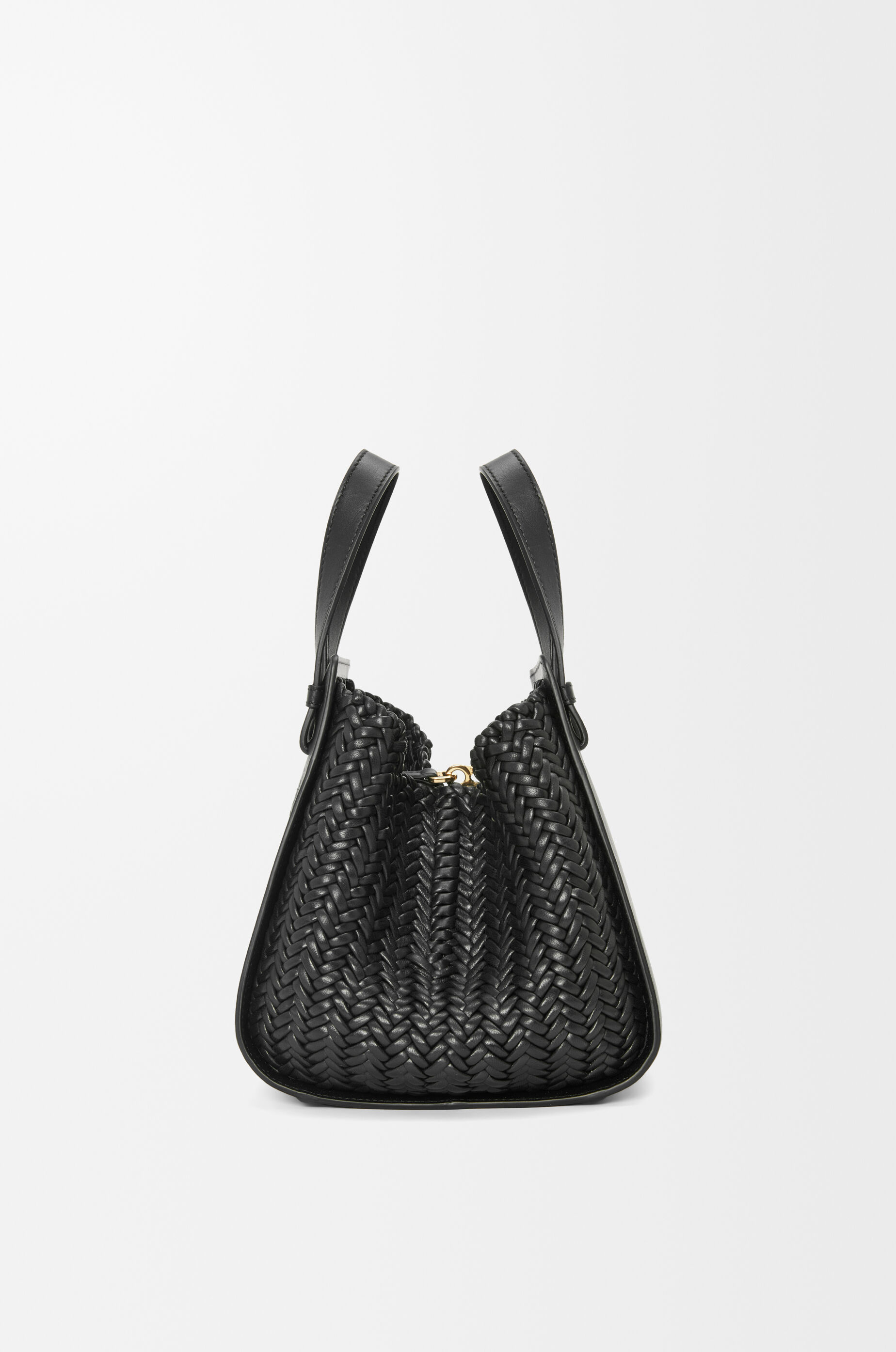LOEWE Compact Hammock bag in calfskin Black