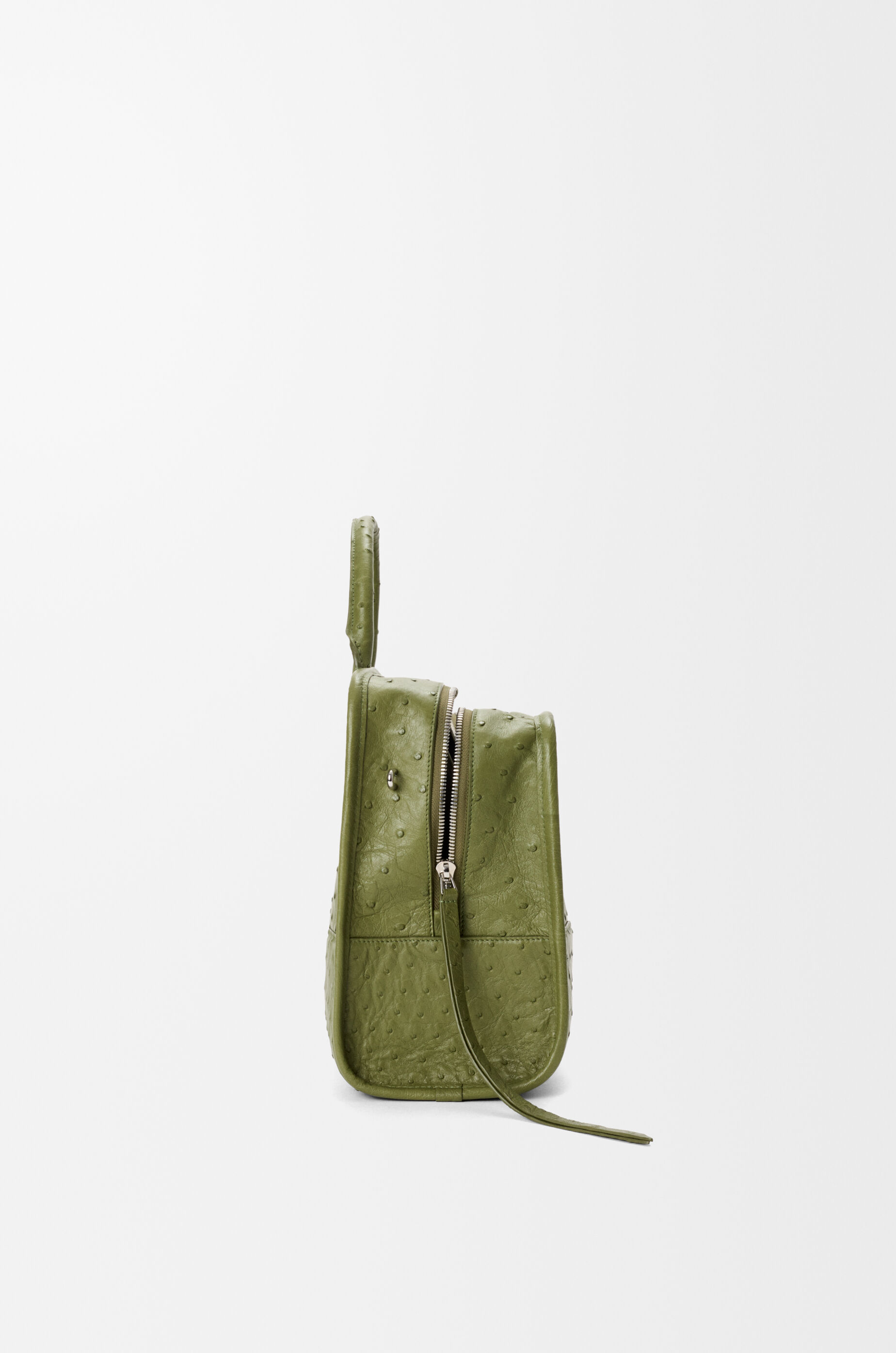 LOEWE Large Amazona 180 bag in ostrich Spring Green
