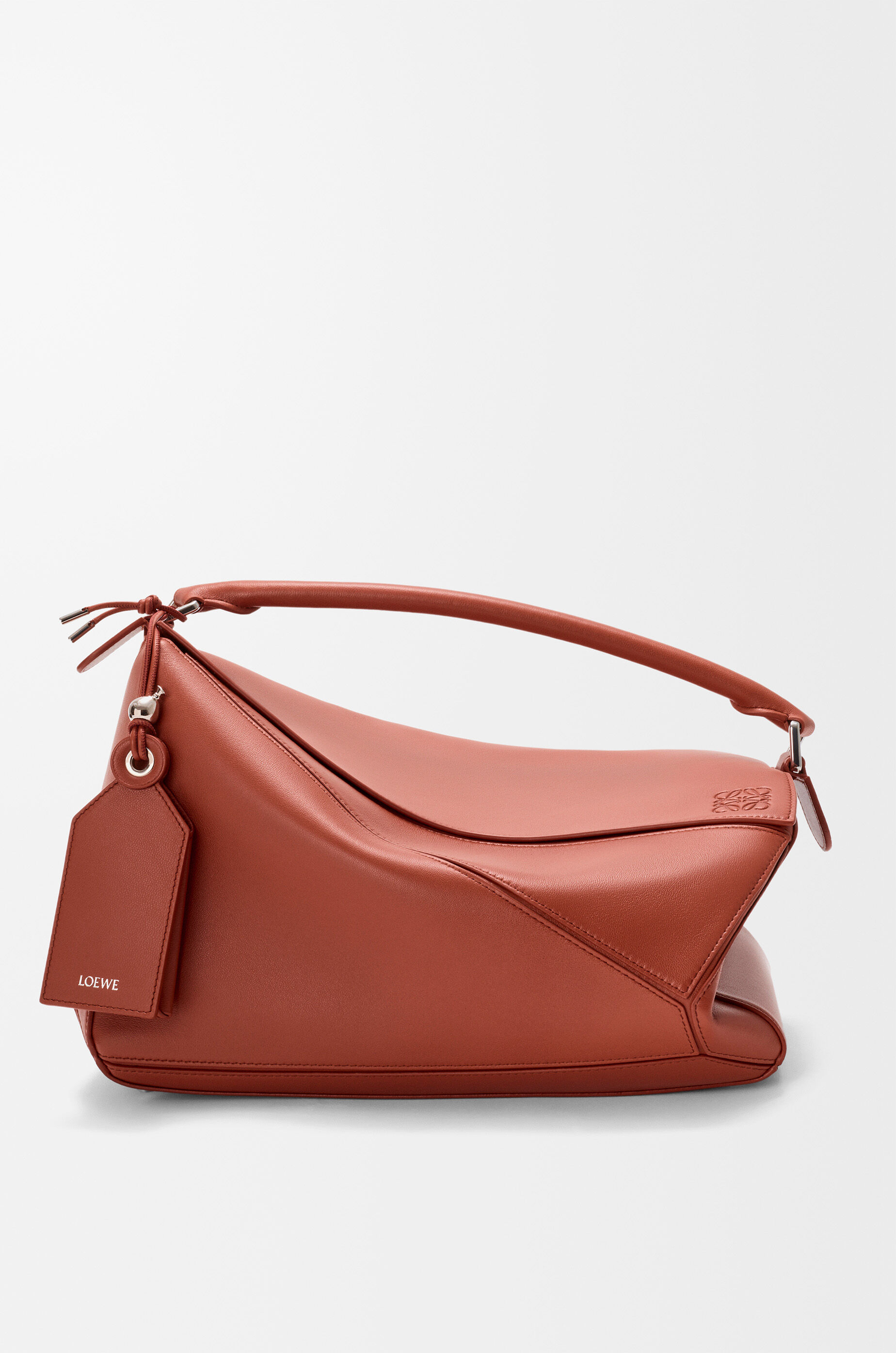 LOEWE Large Featherlight Puzzle bag in nappa lambskin Tomette