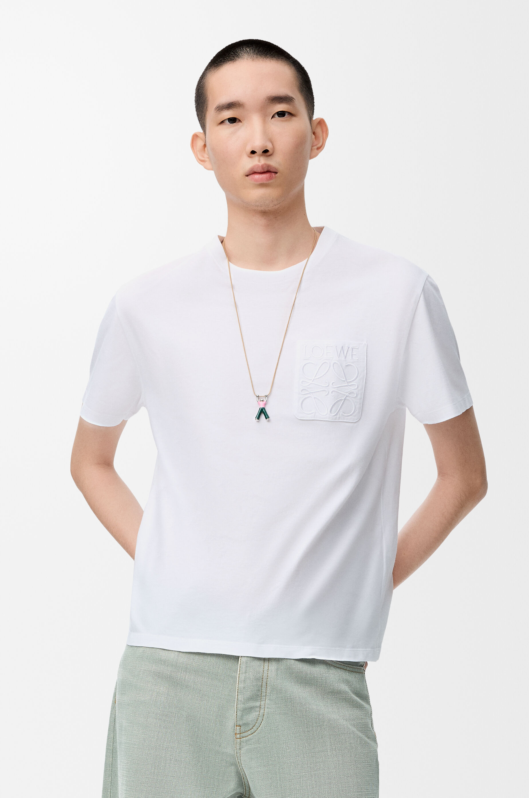 LOEWE Relaxed fit T-shirt in cotton White