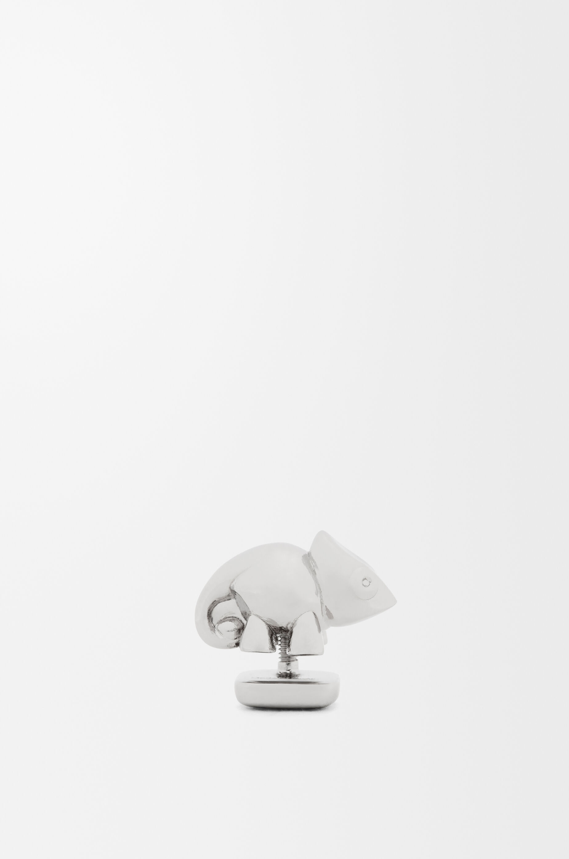 LOEWE Chameleon pin in brass Palladium