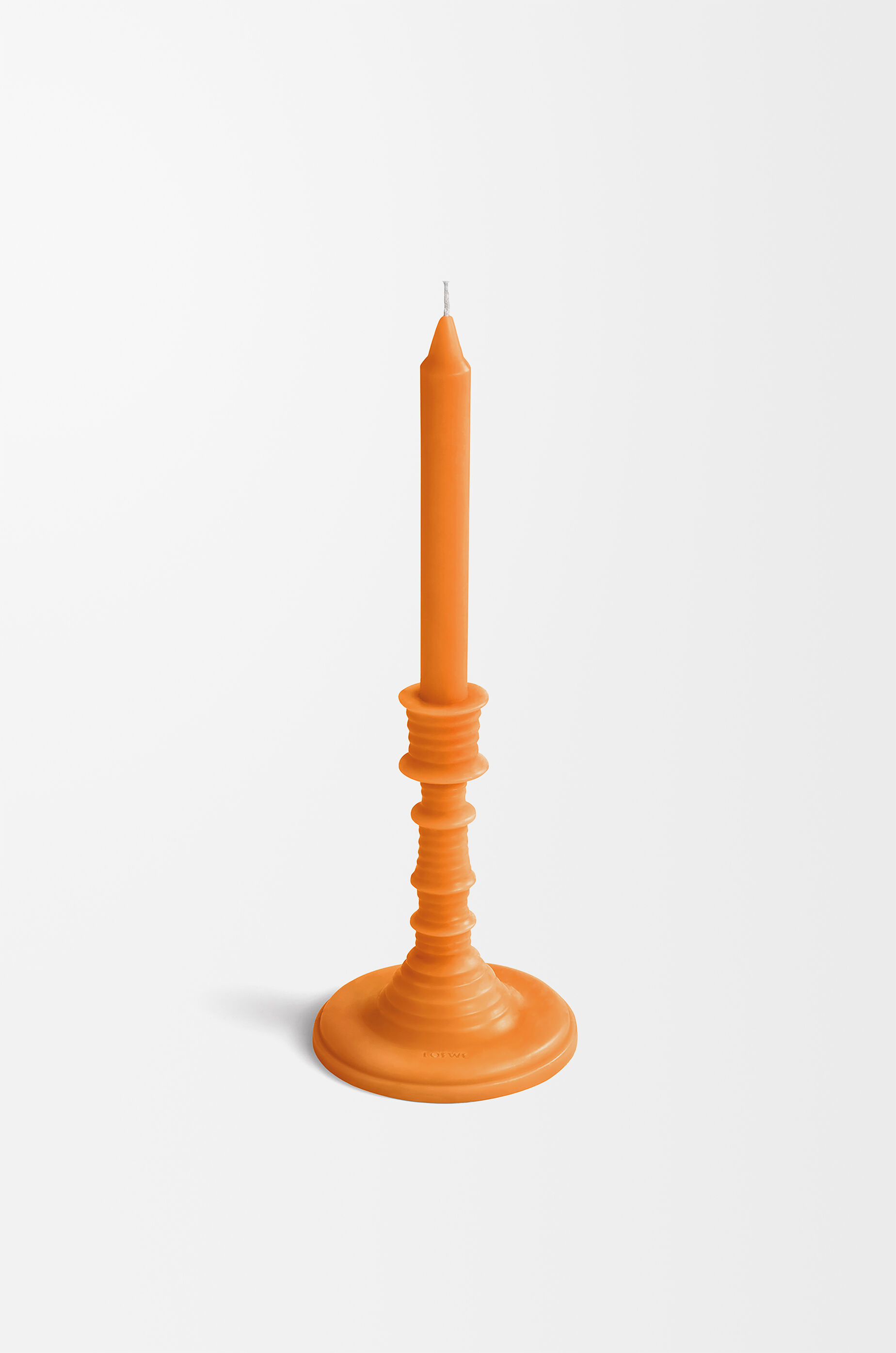 LOEWE Orange Blossom wax candleholder Bright Mandarin