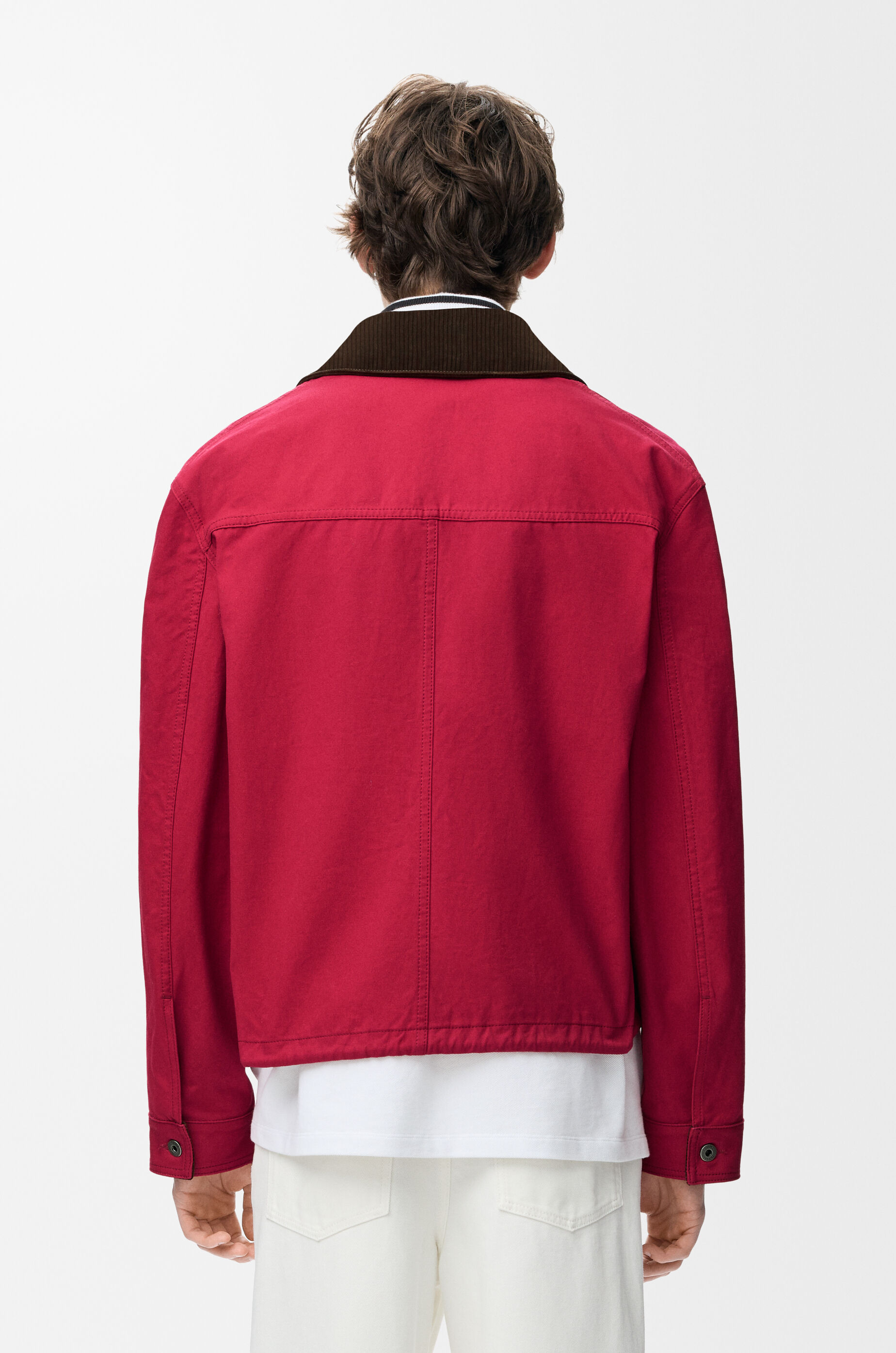 LOEWE Workwear jacket in cotton Red