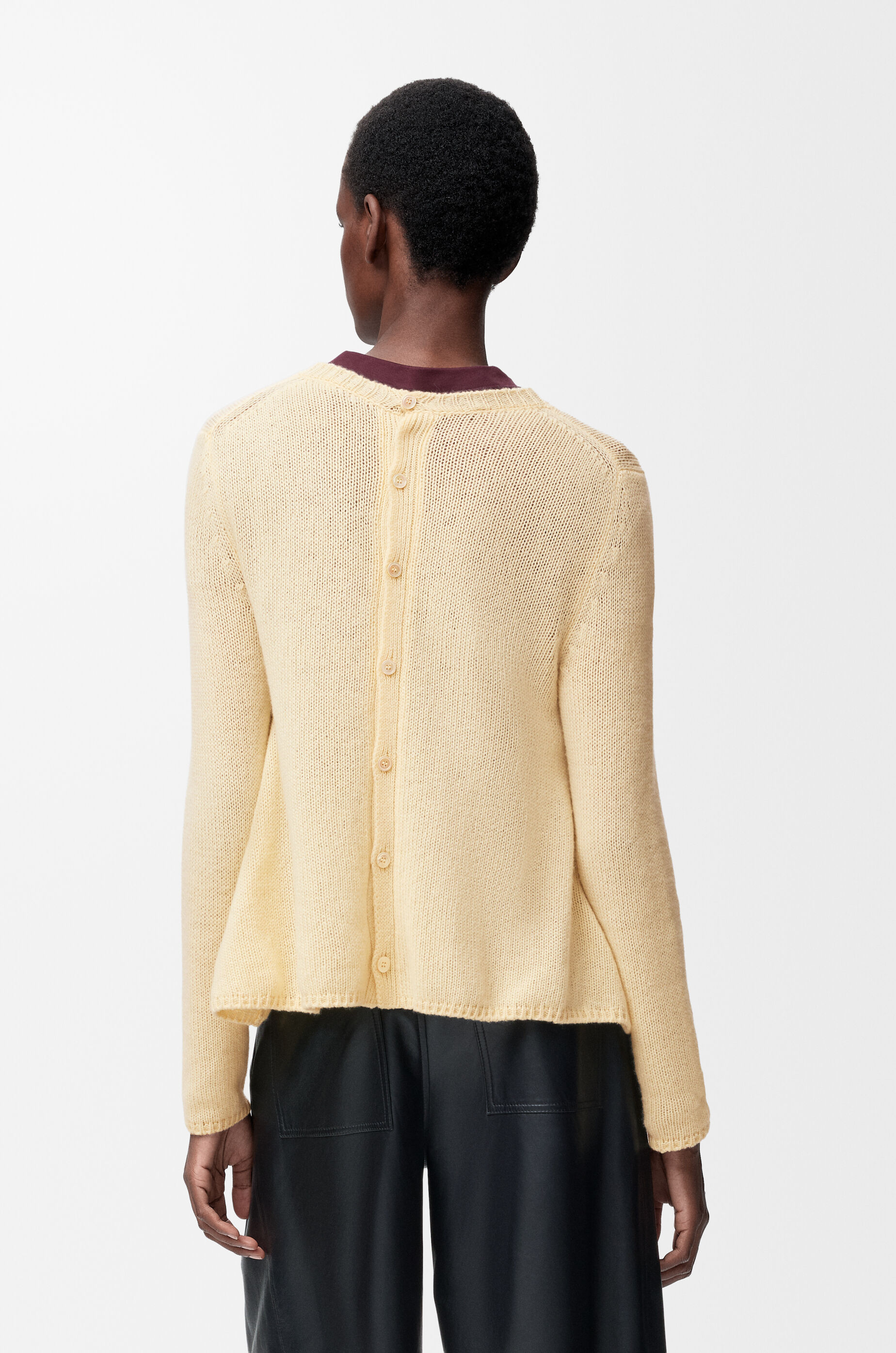 LOEWE Sweater in cashmere Ecru