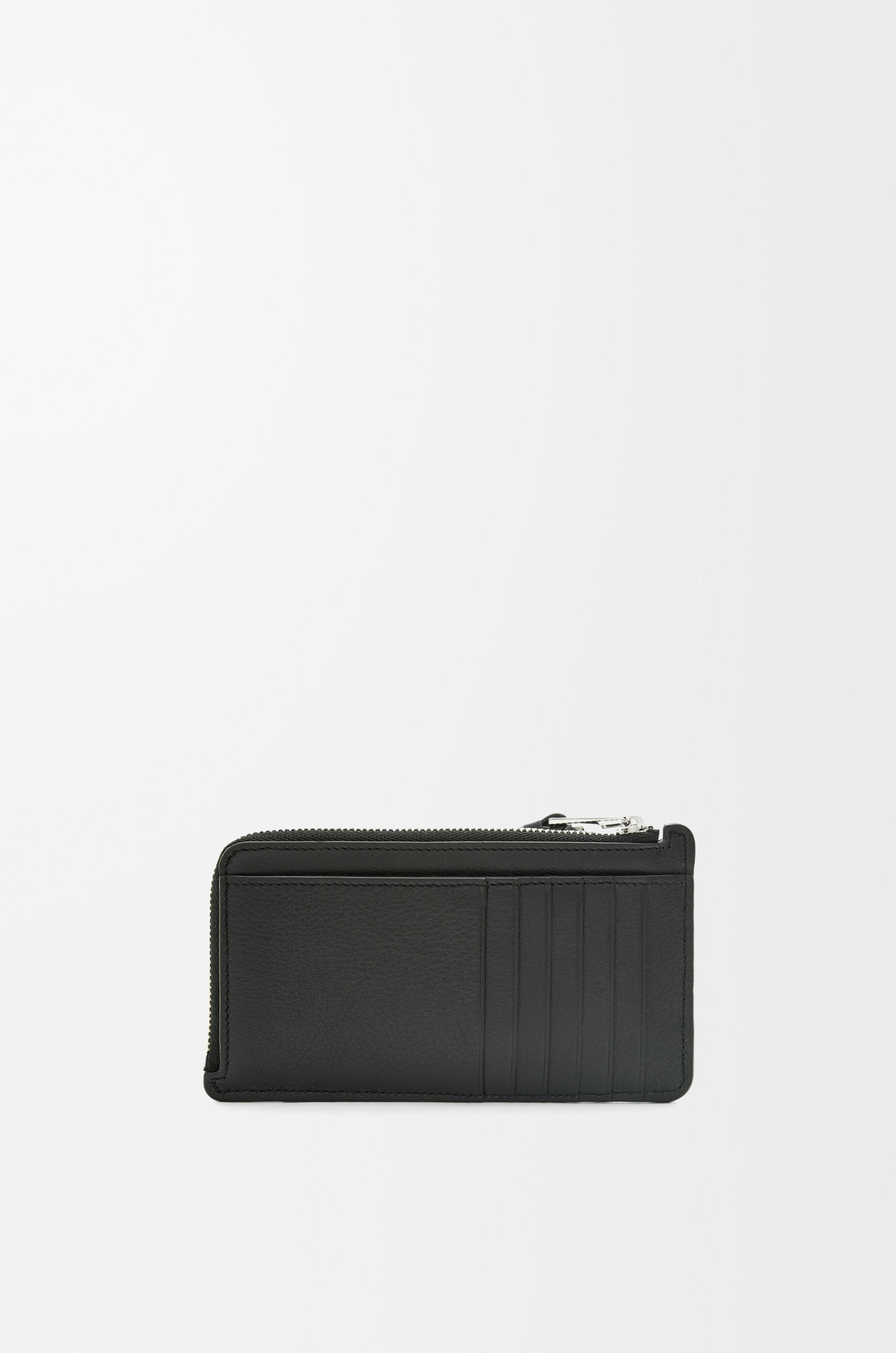 LOEWE Puzzle long coin cardholder in classic calfskin Black