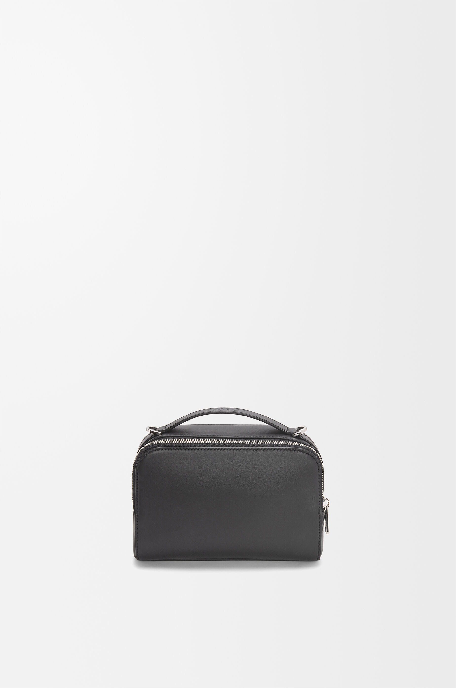 LOEWE Mini crossbody camera bag in satin calfskin Black
