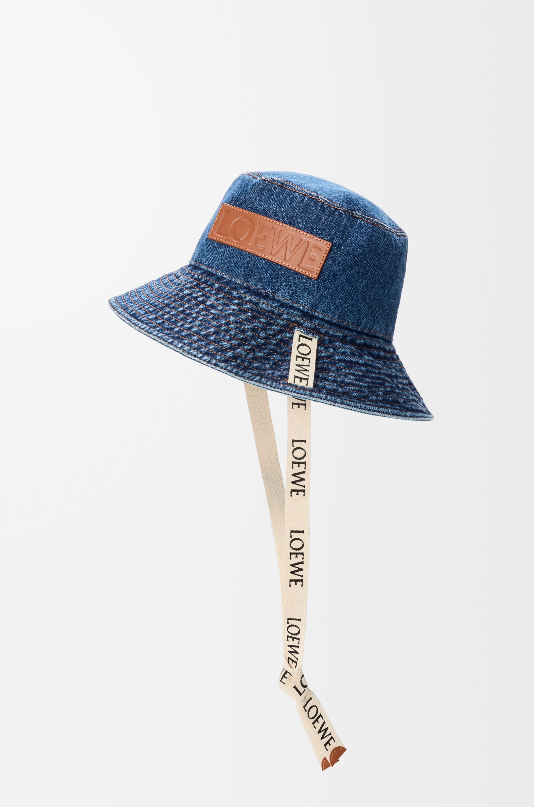LOEWE Fisherman hat in denim Blue