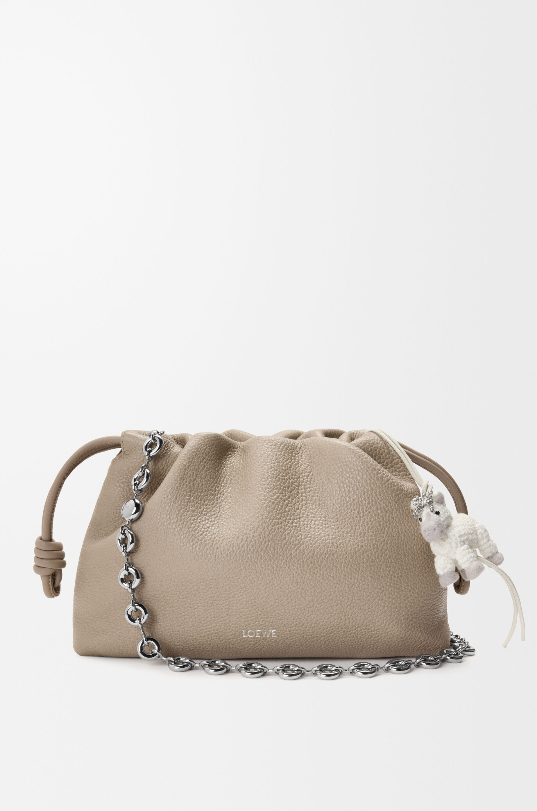 LOEWE Short donut chain Silver