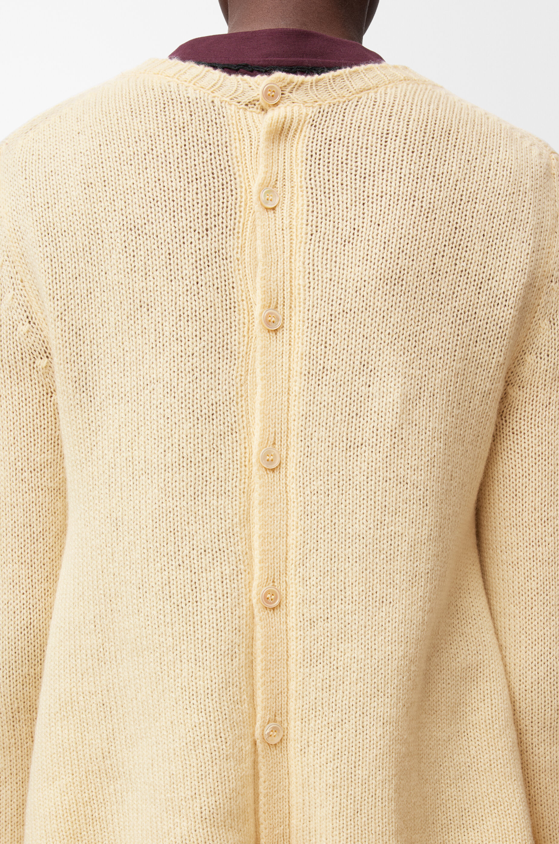 LOEWE Sweater in cashmere Ecru