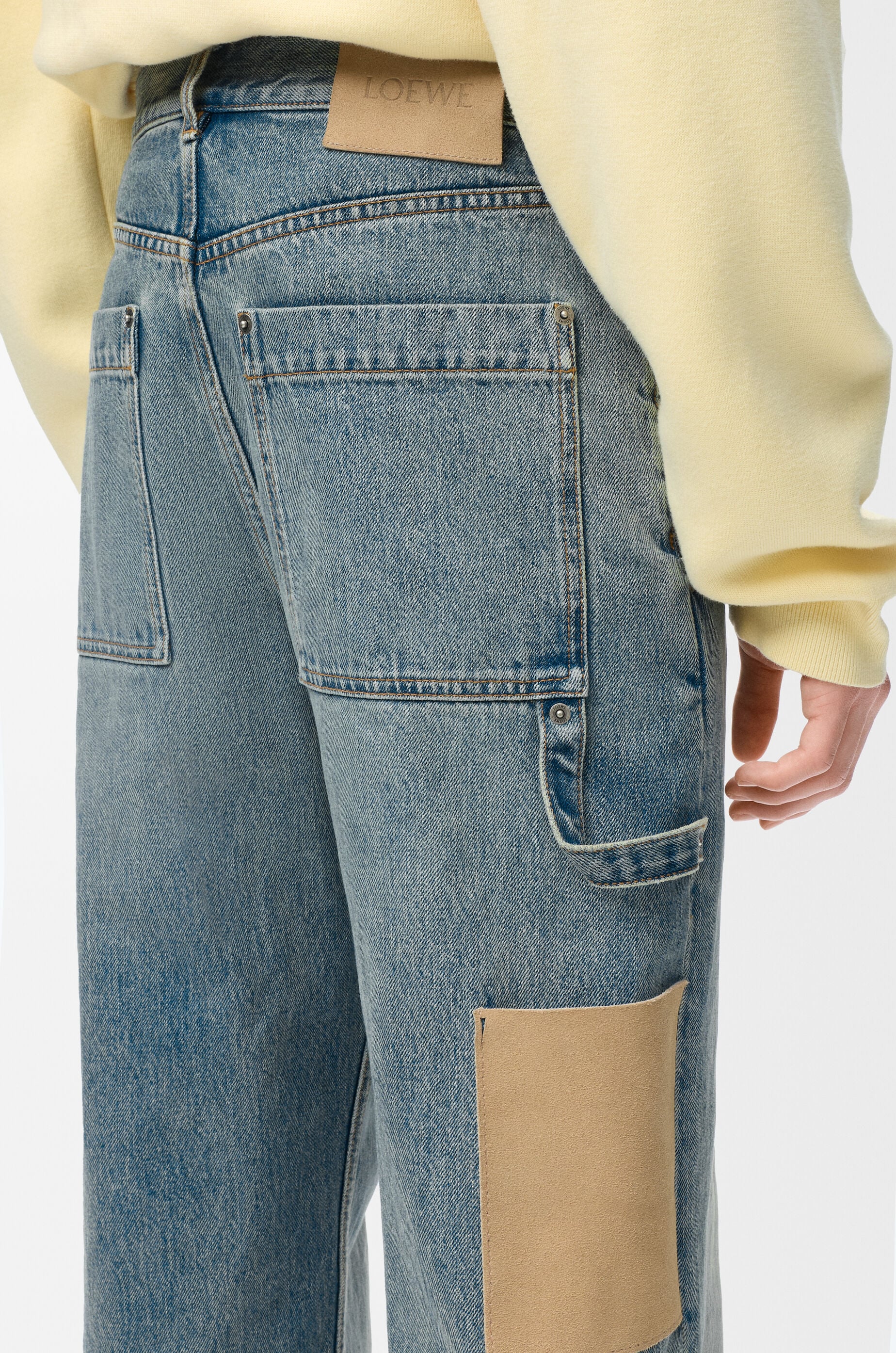 LOEWE Jeans in denim Washed Denim