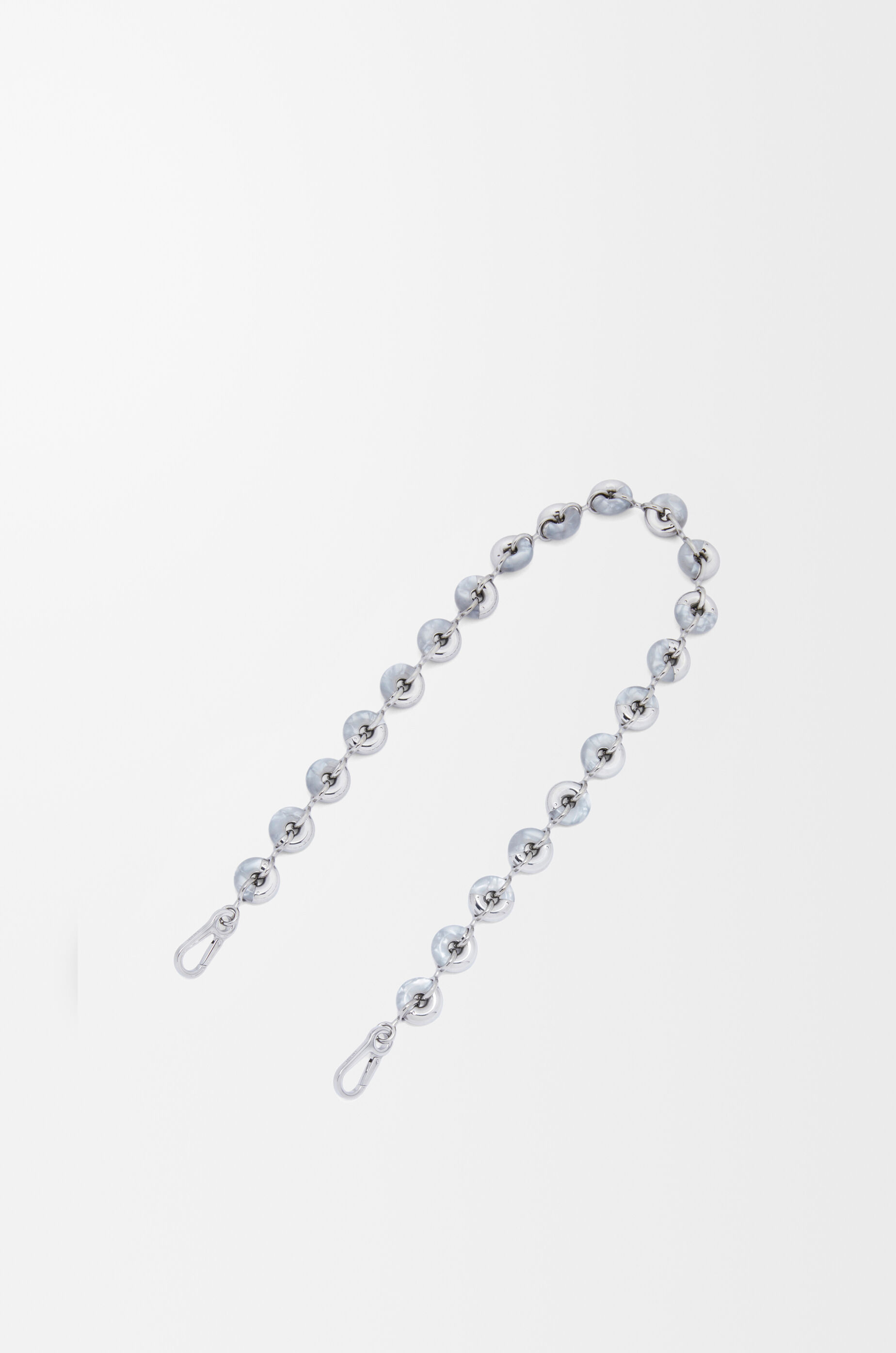 LOEWE Donut chain Nacre/Palladium