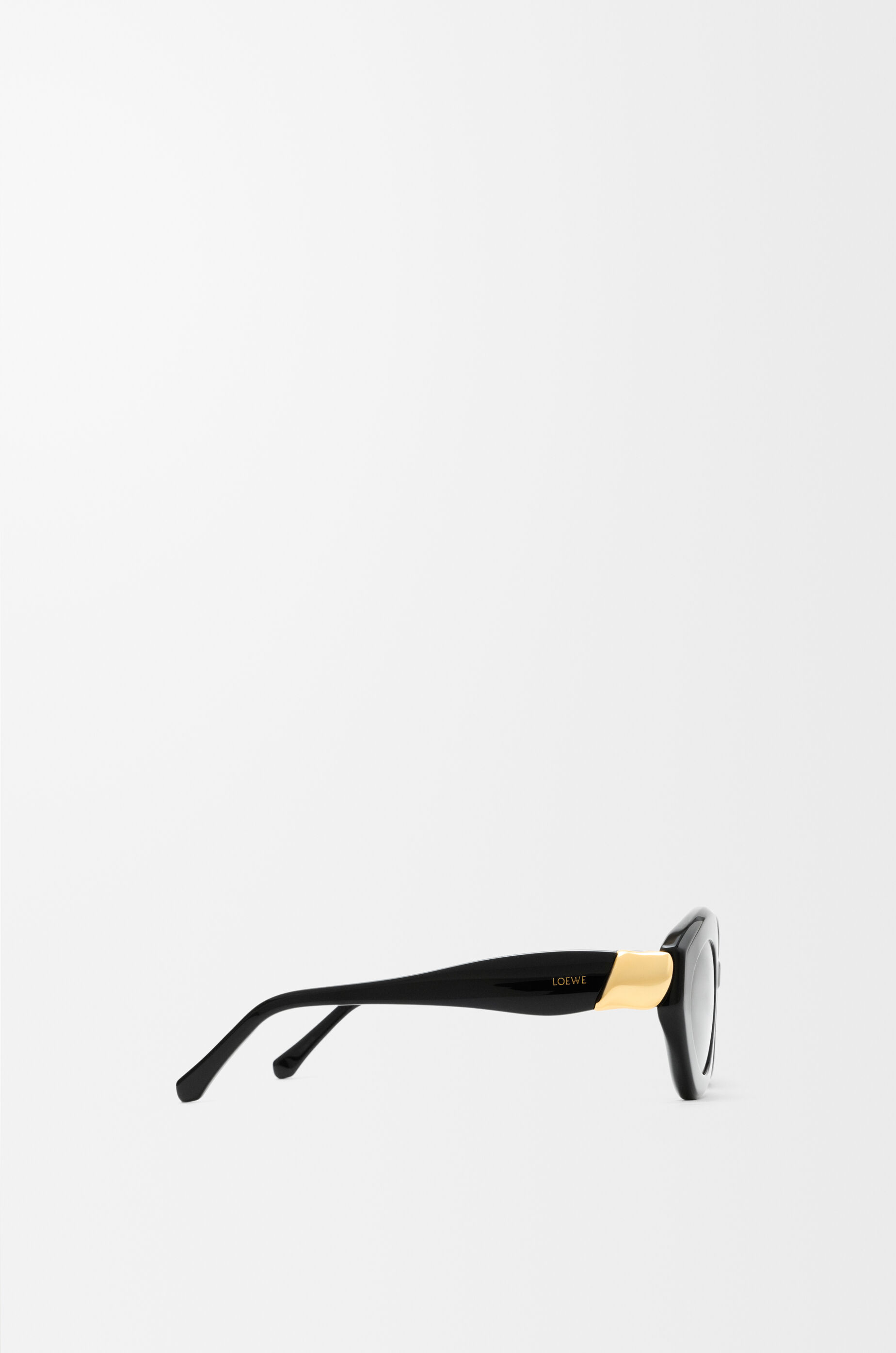 LOEWE Coil Cateye sunglasses Black
