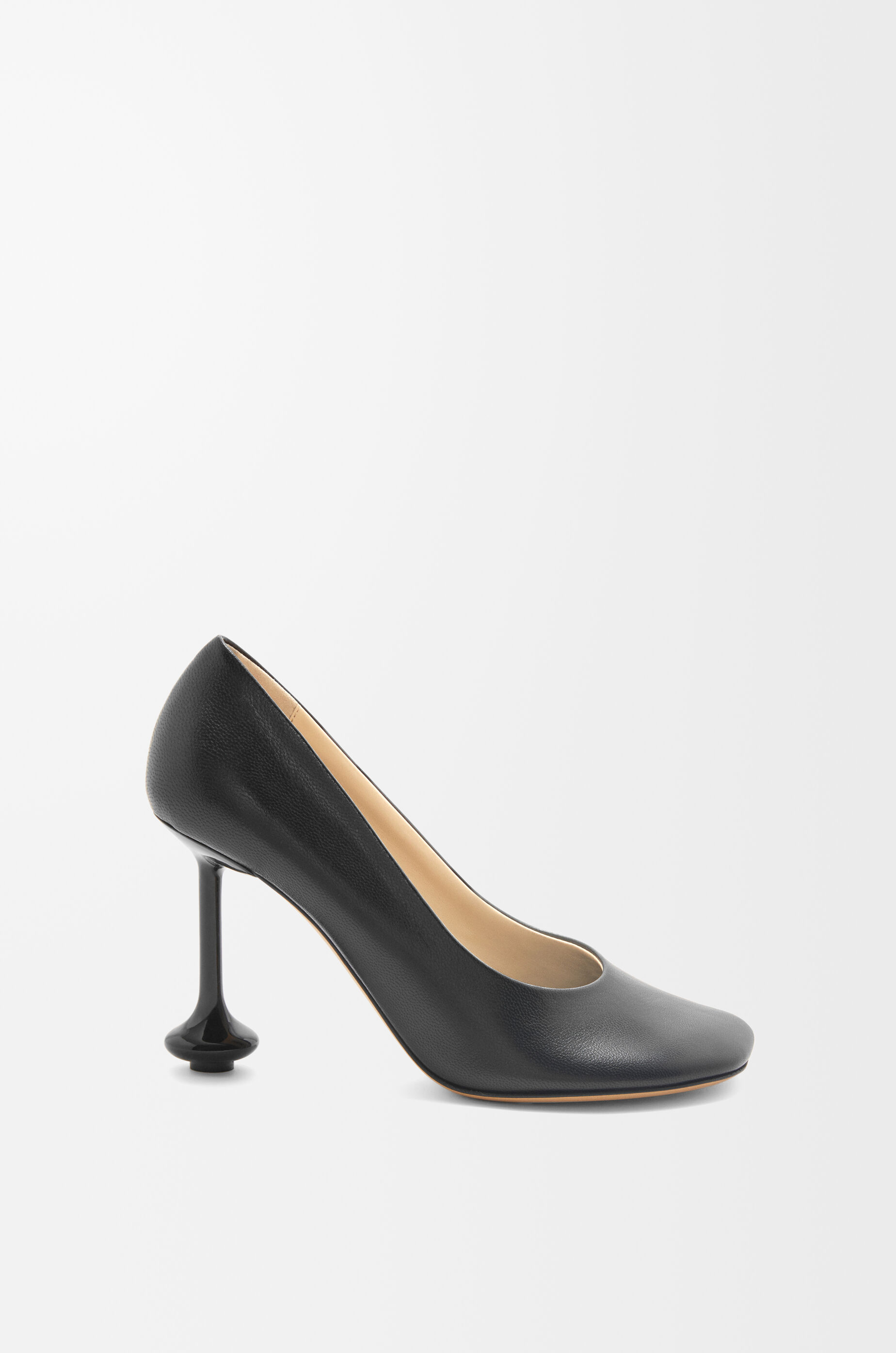 LOEWE Toy pump in goatskin Black