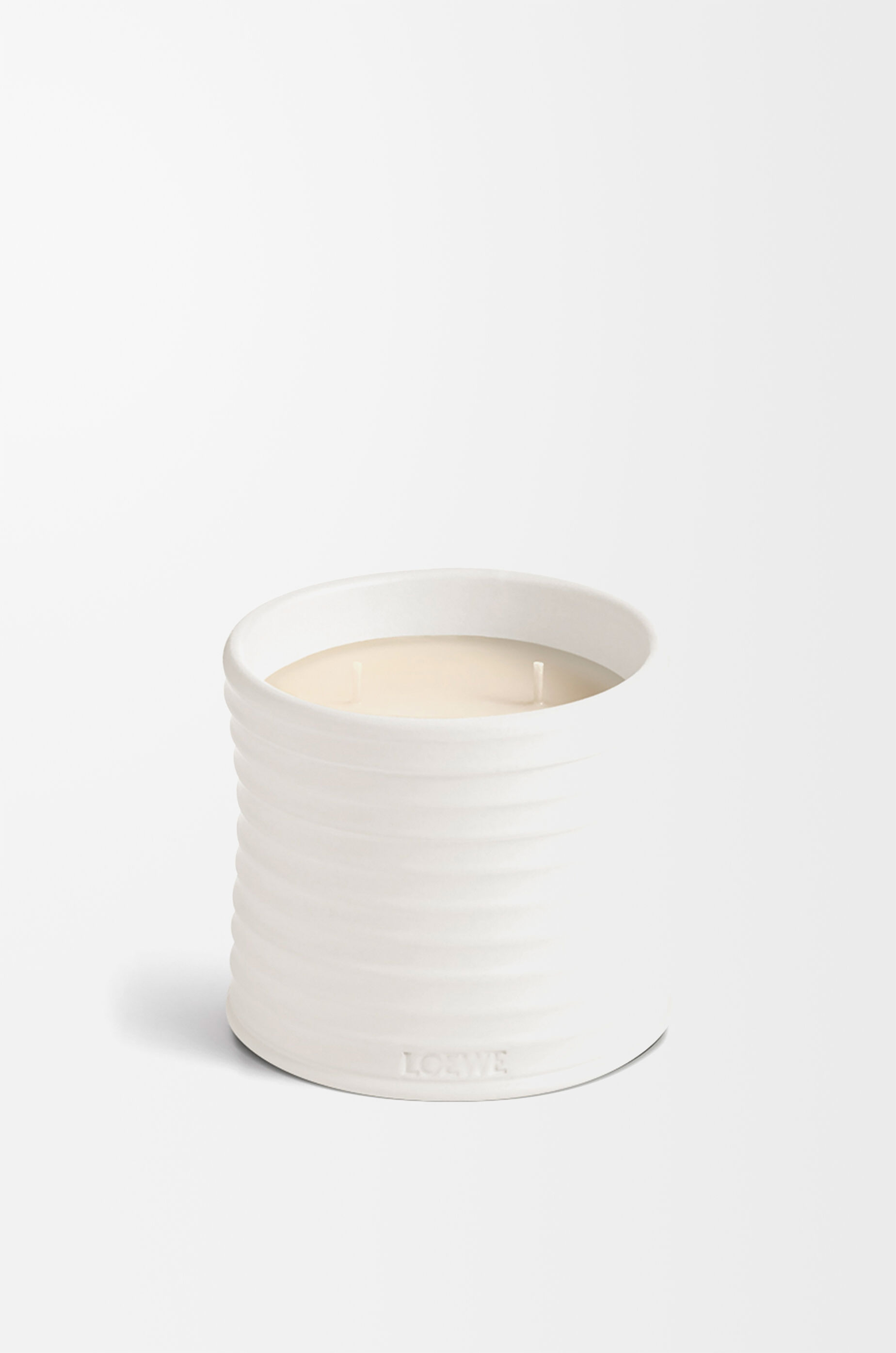 LOEWE Medium Oregano candle White