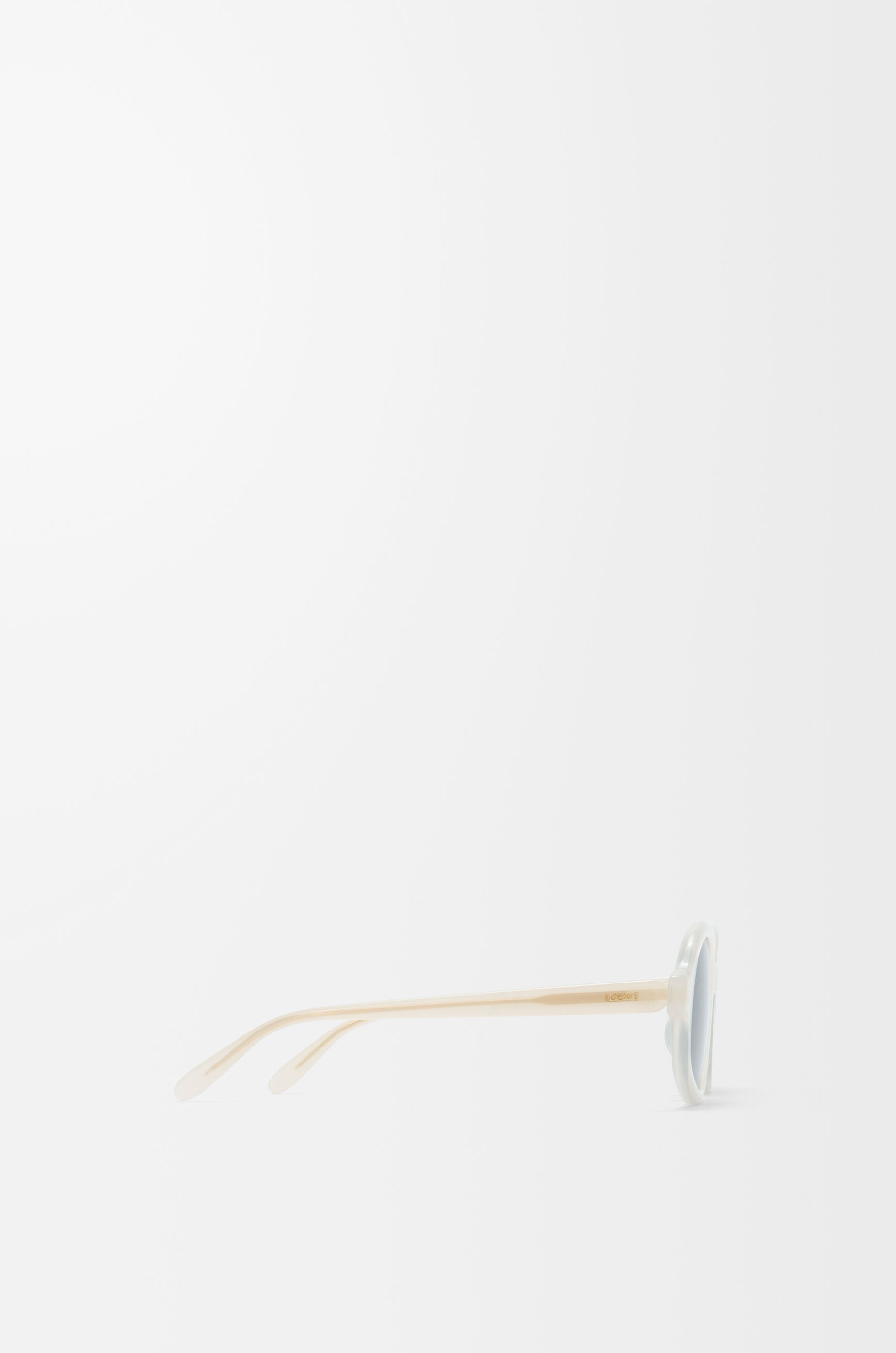LOEWE Delta Slim sunglasses Milky Ivory