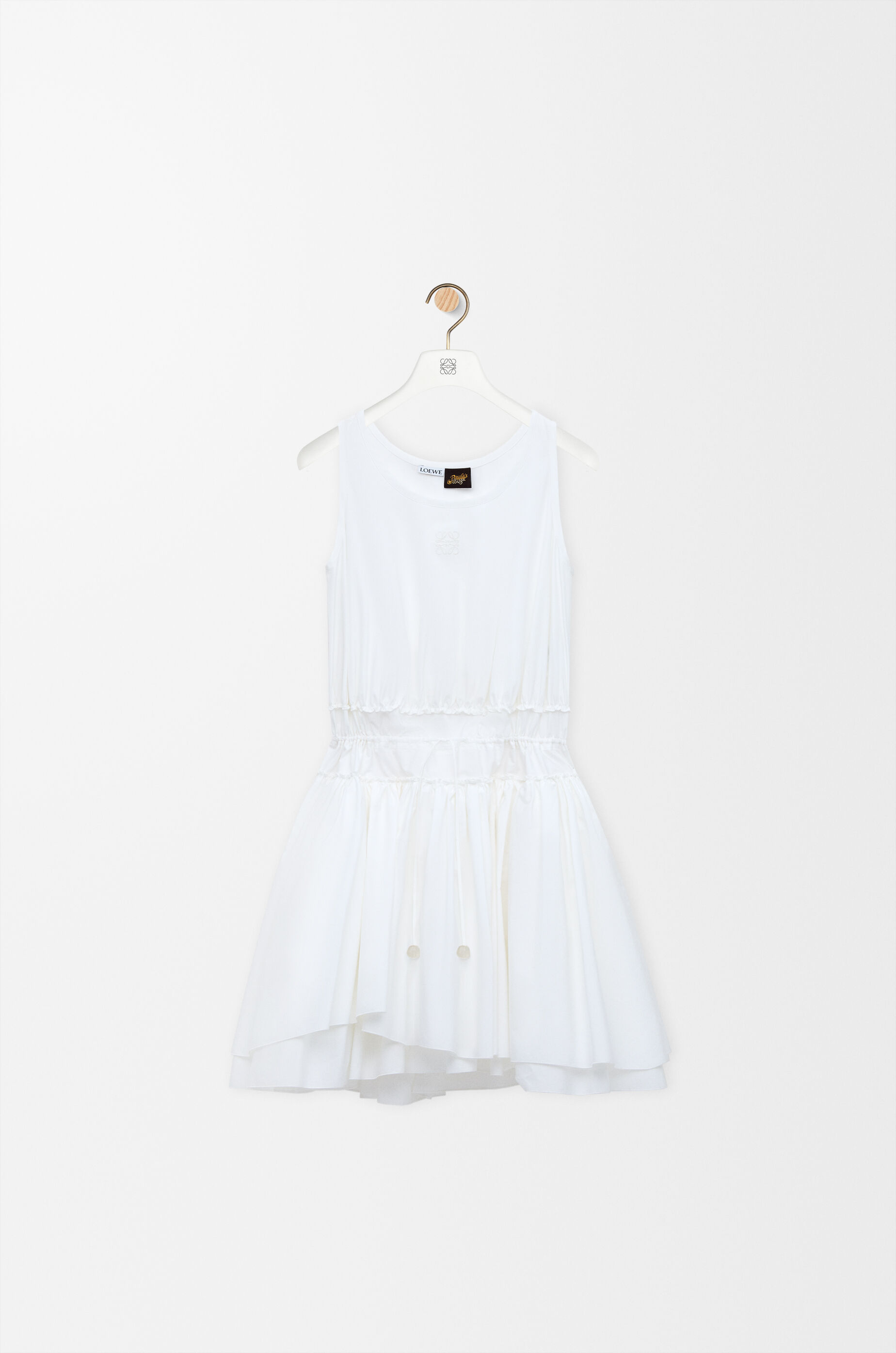 LOEWE Dress in cotton White