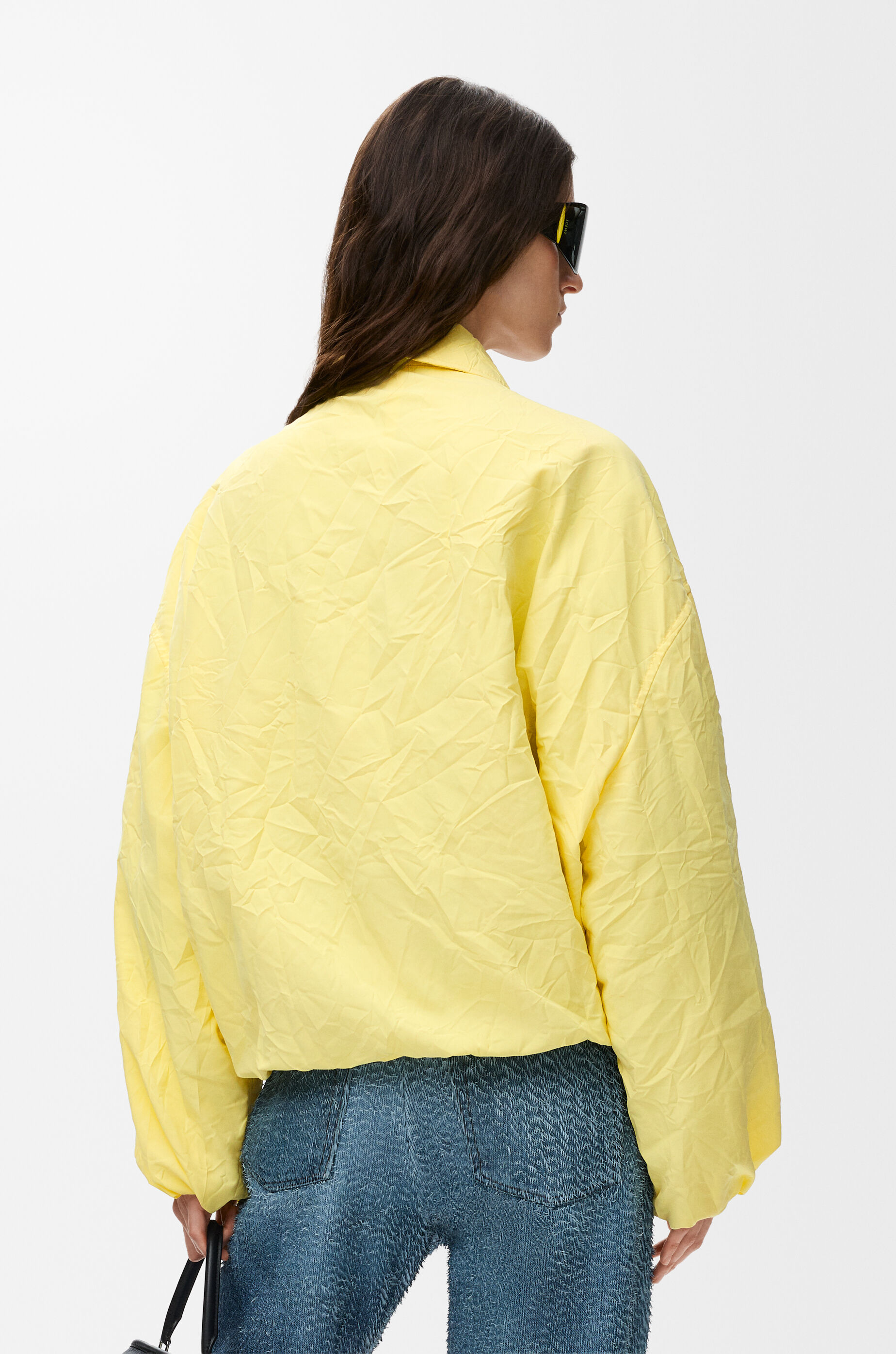 LOEWE Jacket in technical fabric Light Yellow