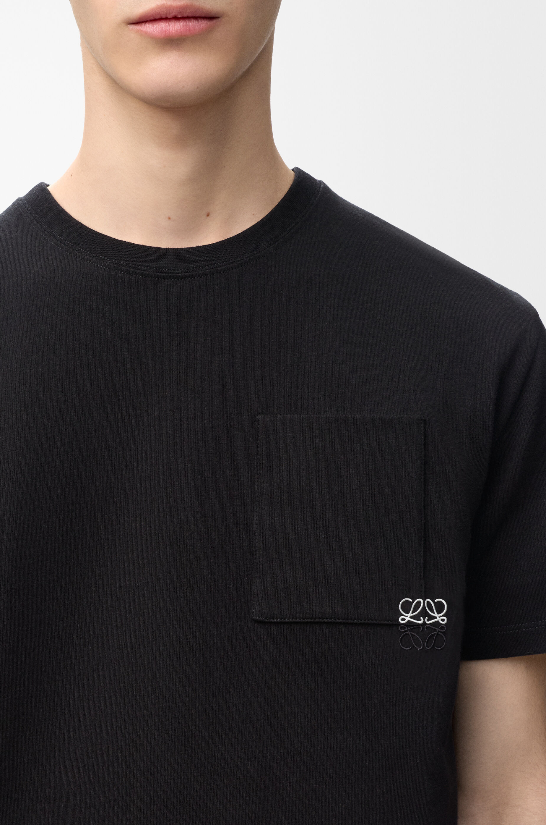 LOEWE Relaxed fit T-shirt in cotton Black