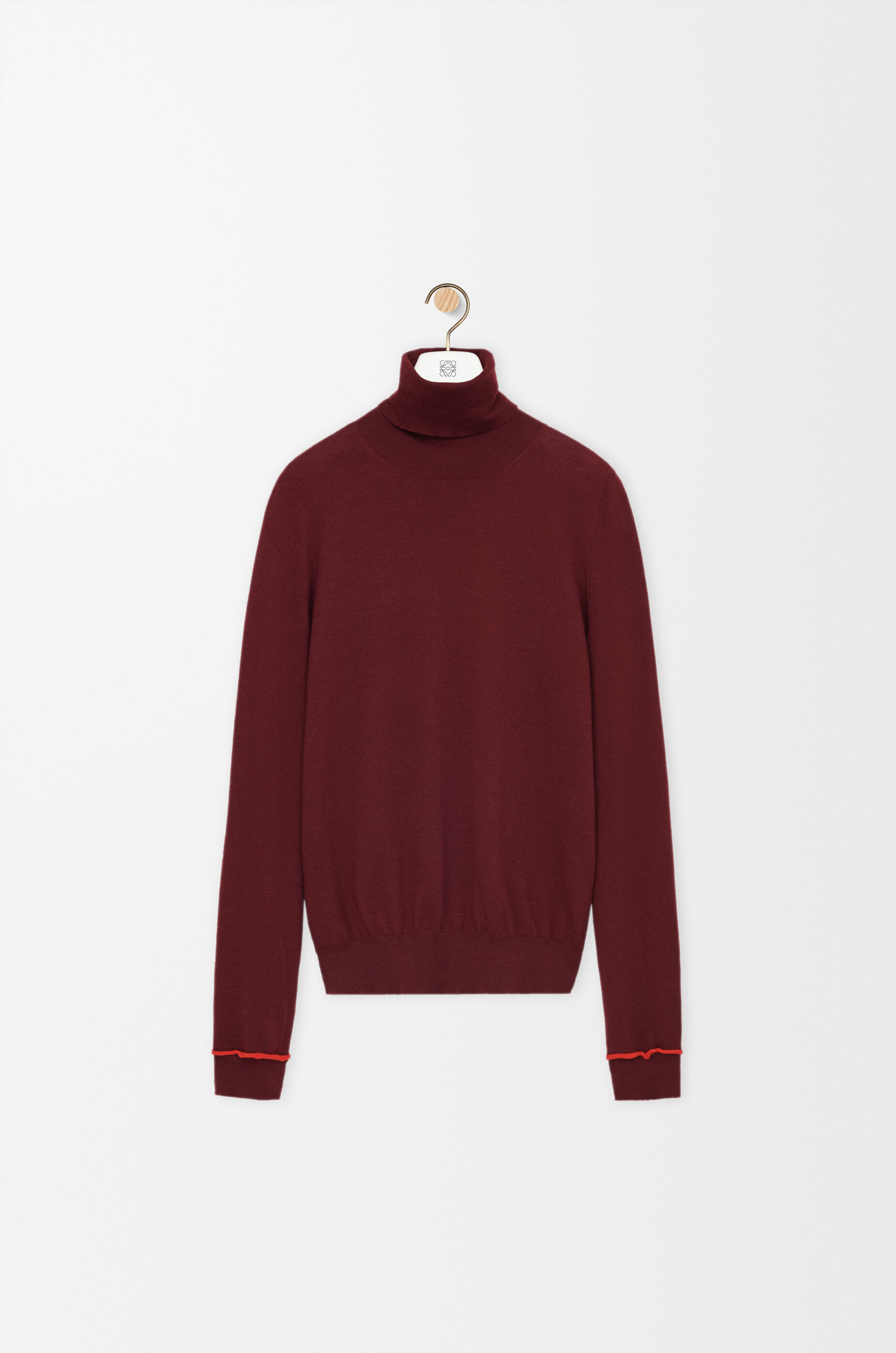 LOEWE Sweater in wool Burgundy/Orange