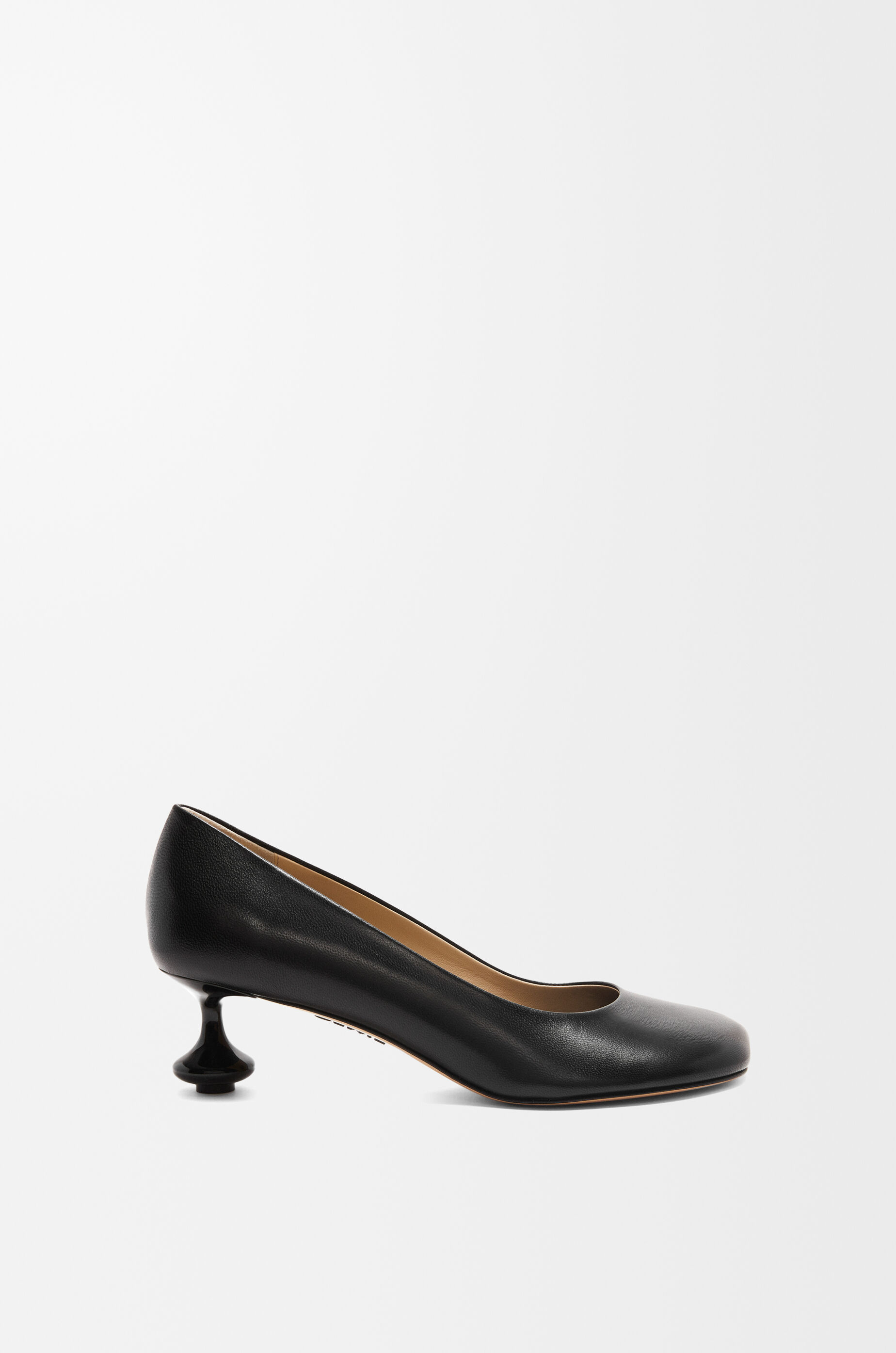 LOEWE Toy pump in goatskin Black