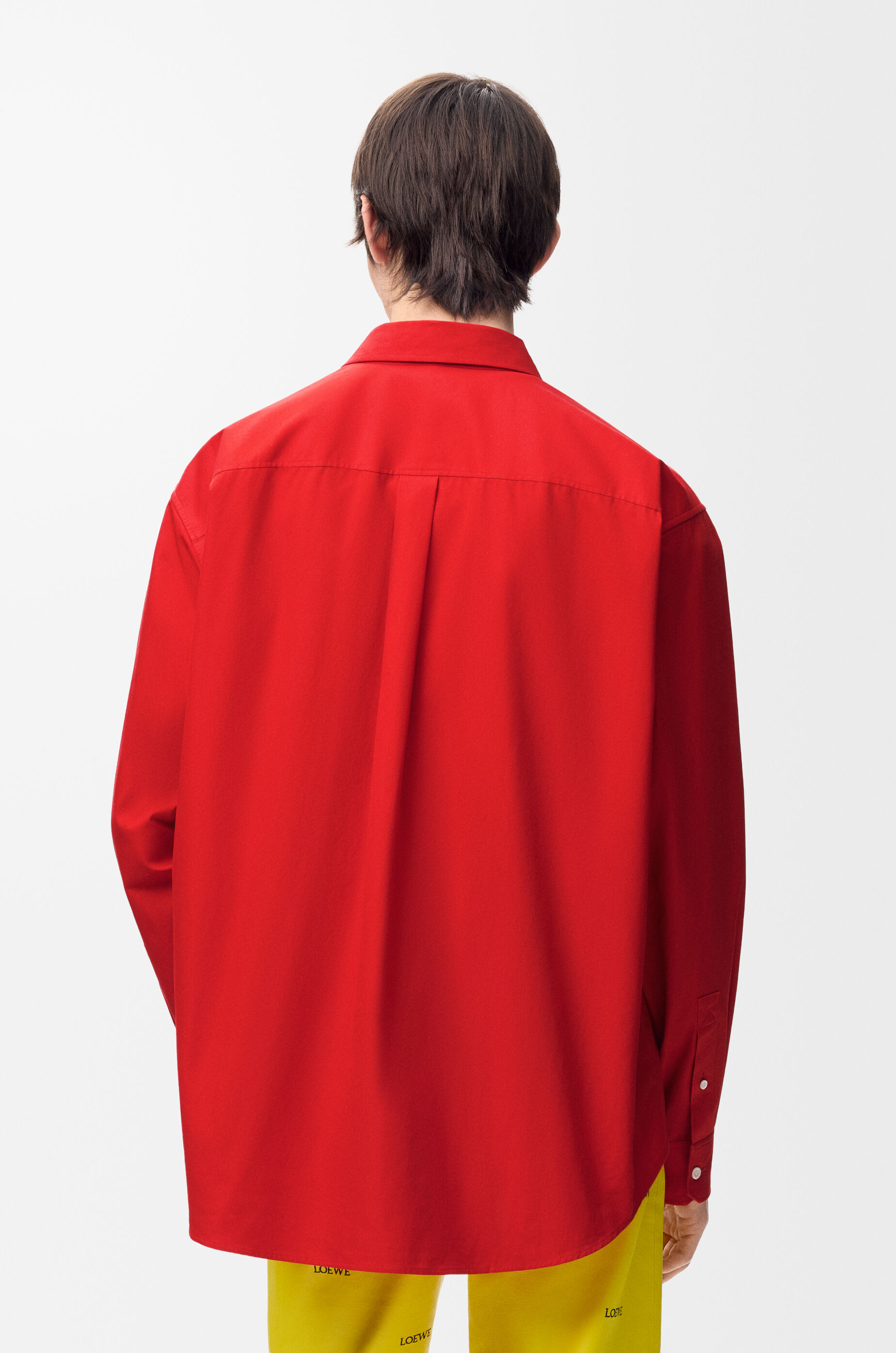 LOEWE Shirt in cotton Red