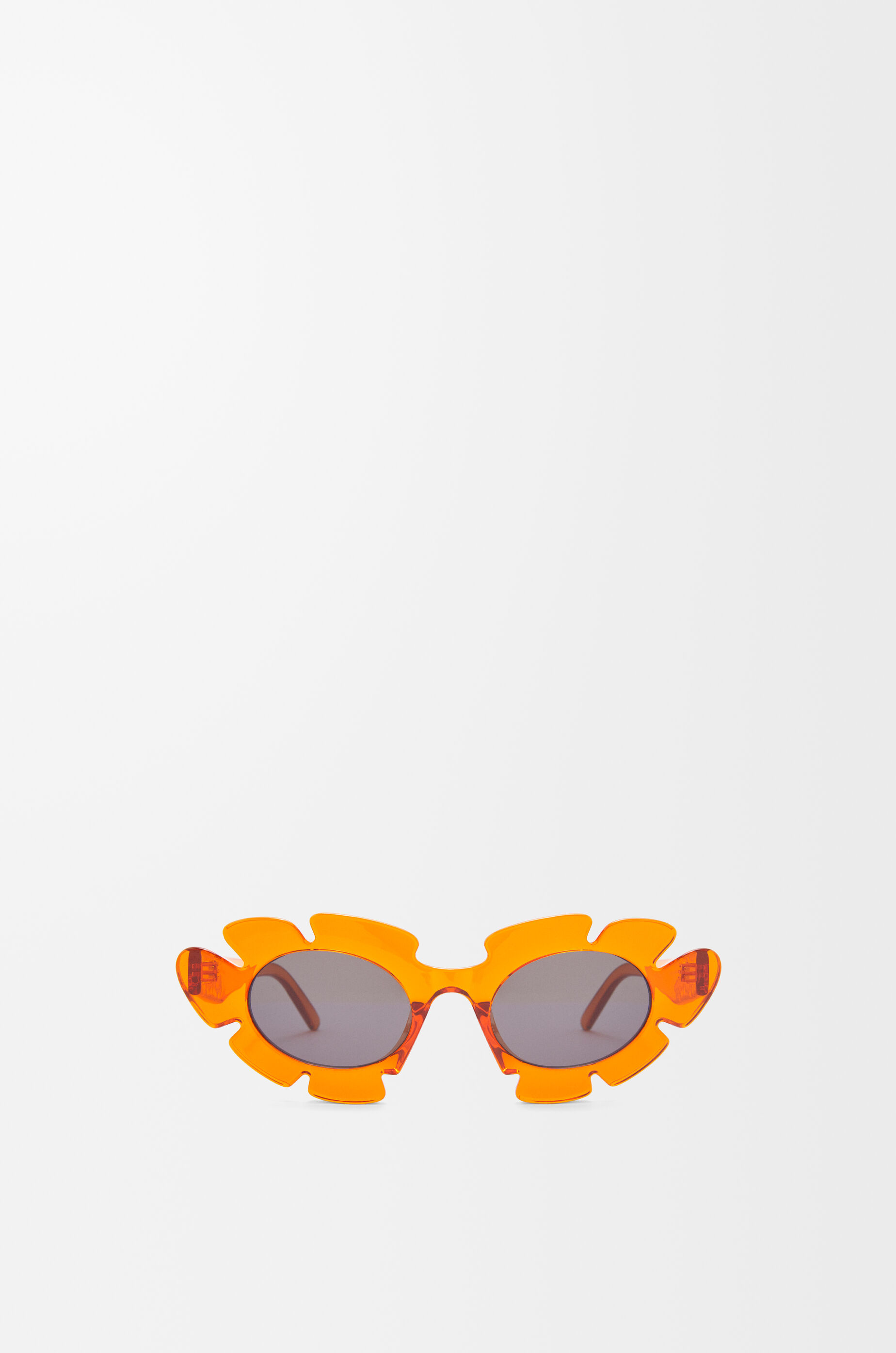 LOEWE Flower sunglasses Transparent Orange